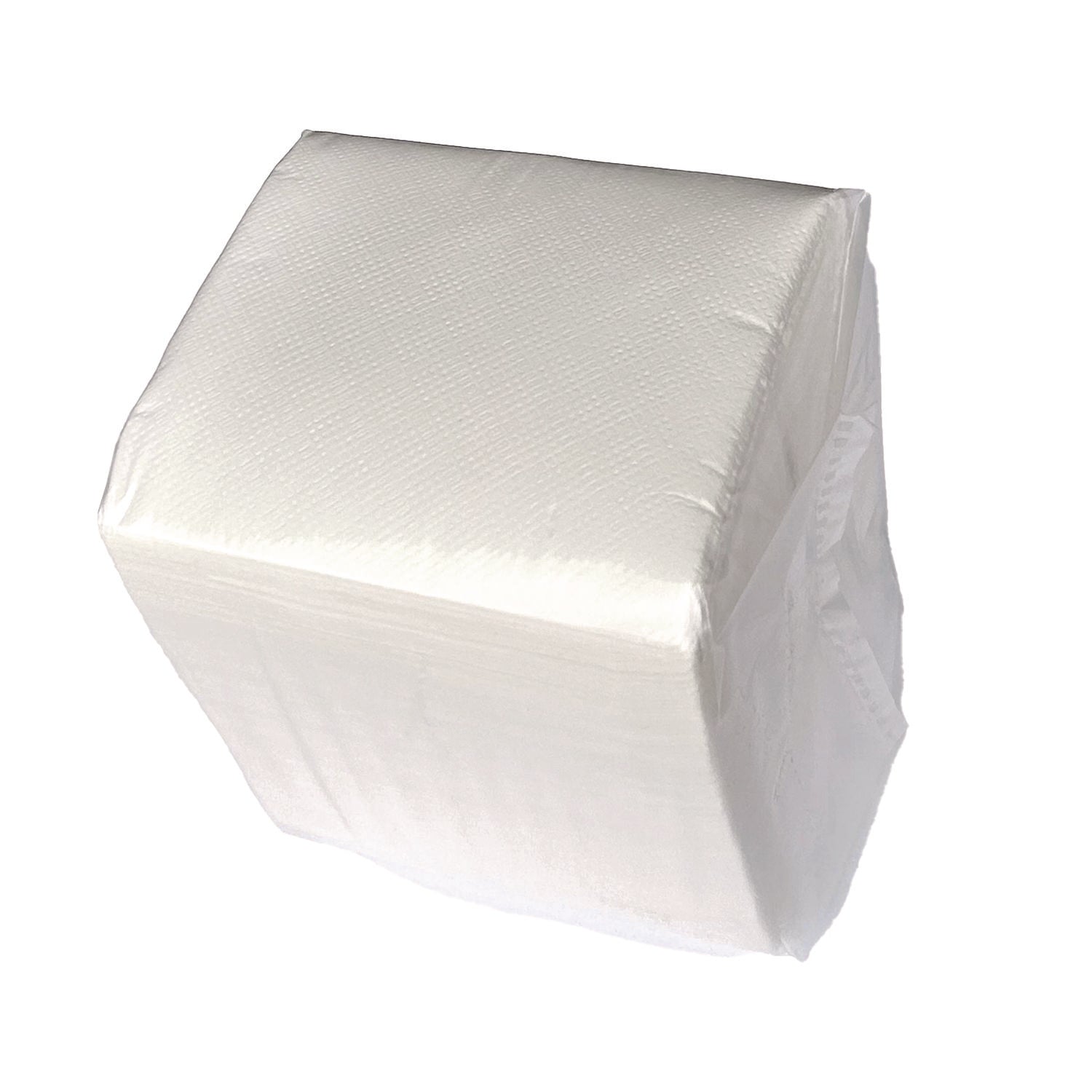 GEN Cocktail Napkins, 1-Ply, 9w X 9d, White, 500/pack, 8 Packs/carton