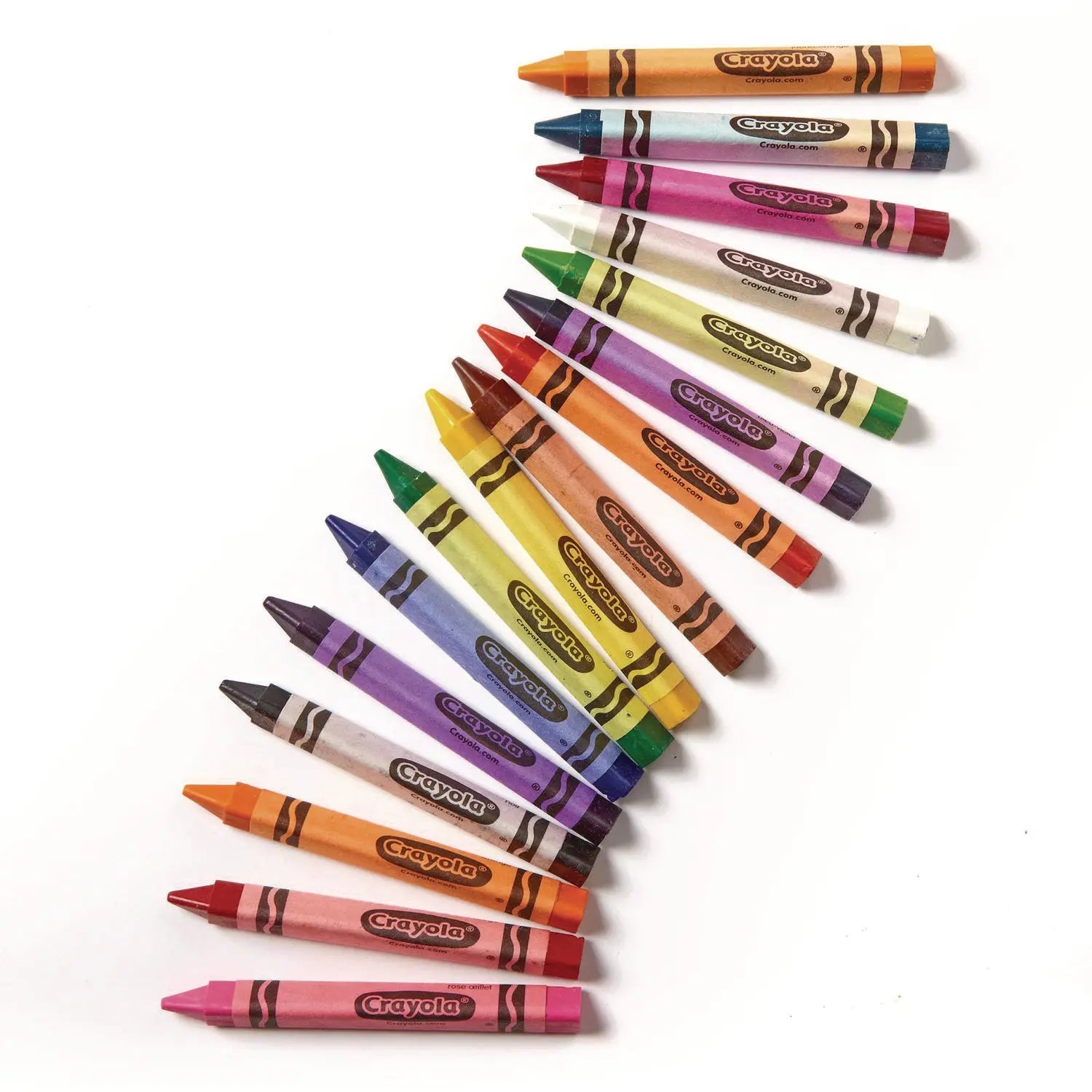 16-Color Triangular Crayons, Assorted, 16/Box Crayola® Flipcost