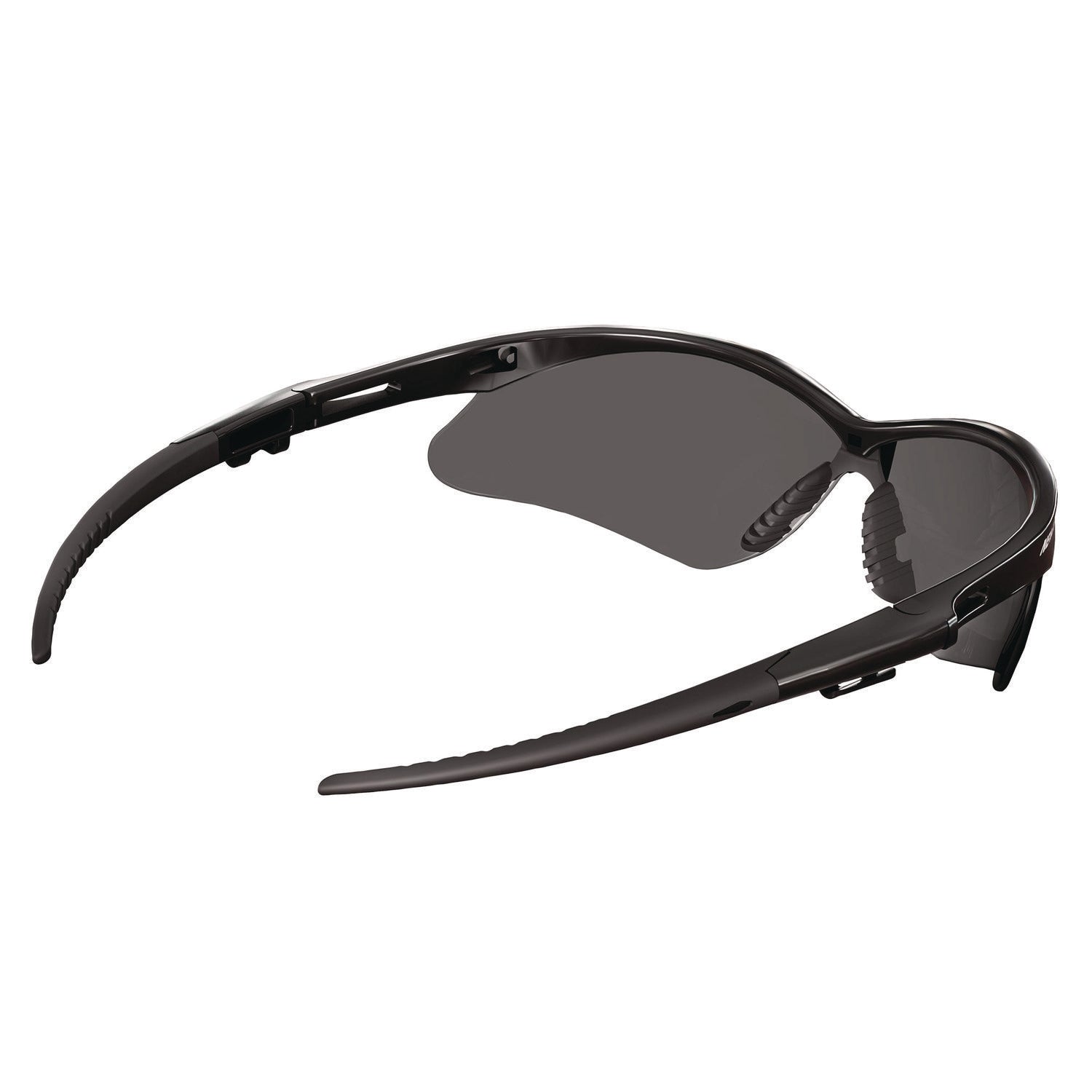 KleenGuard™ V30 Nemesis VL Safety Glasses, Black Frame, Smoke Lens, 12/Carton