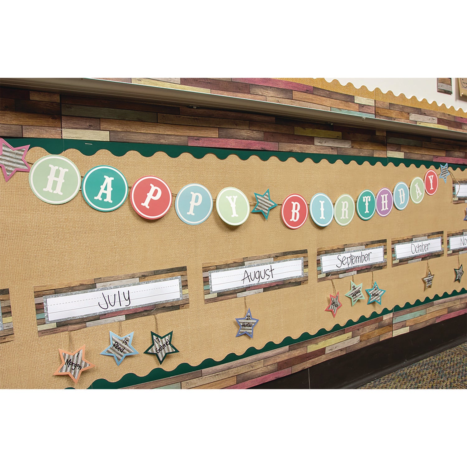 Teacher Created Resources Better Than Paper Bulletin Board Roll, 4 Ft X 12 Ft, Burlap