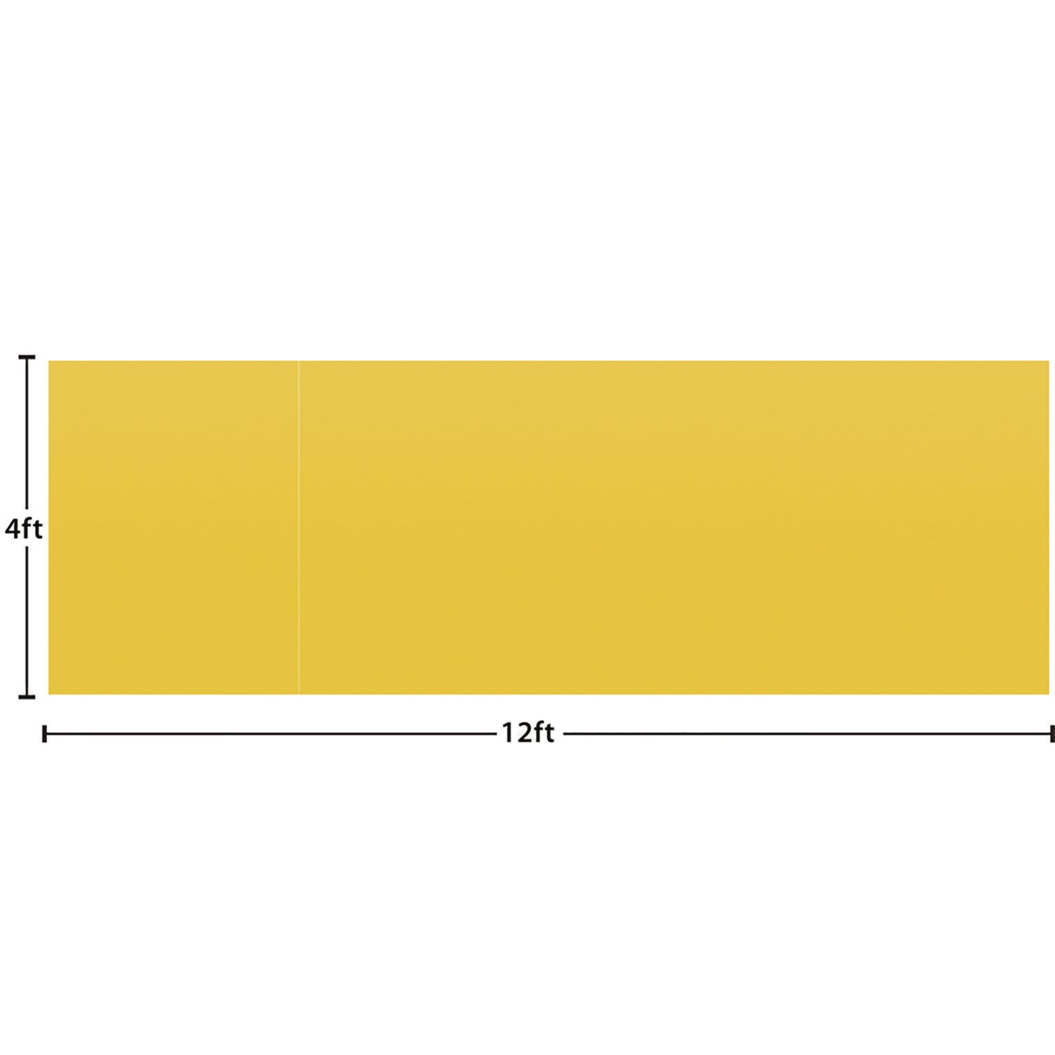 Teacher Created Resources Better Than Paper Bulletin Board Roll, 4 Ft X 12 Ft, Yellow Gold