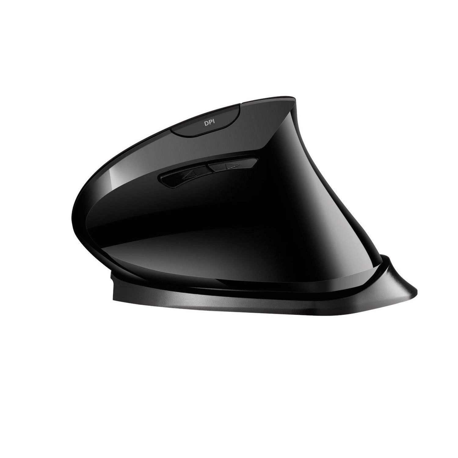 Adesso iMouse V30 Wireless Adjustable Vertical Ergonomic Mouse-TAA, 2.4 GHz/30 ft Wireless Range, Right Hand Use, Black