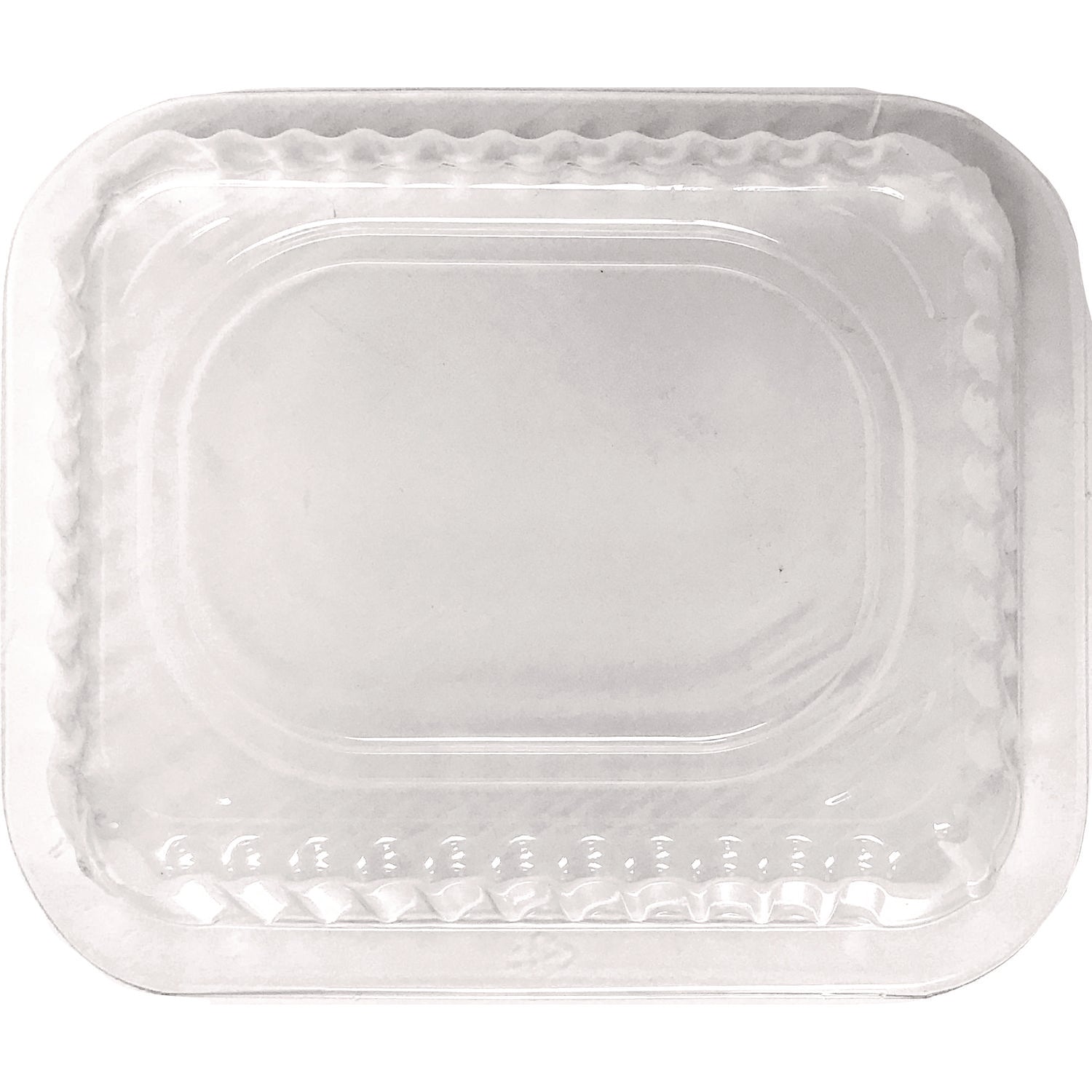 HFA® Plastic Dome Lids, Fits 1 lb Oblong Pan, Clear, 1,000/Carton
