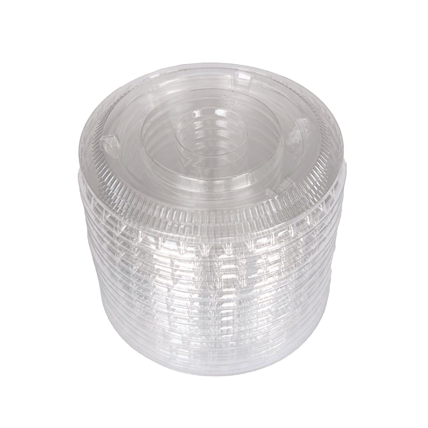 Boardwalk® Souffle/Portion Cup Lids, Fits 3.25 oz to 5.5 oz Portion Cups, Plastic, Clear, 2,500/Pack