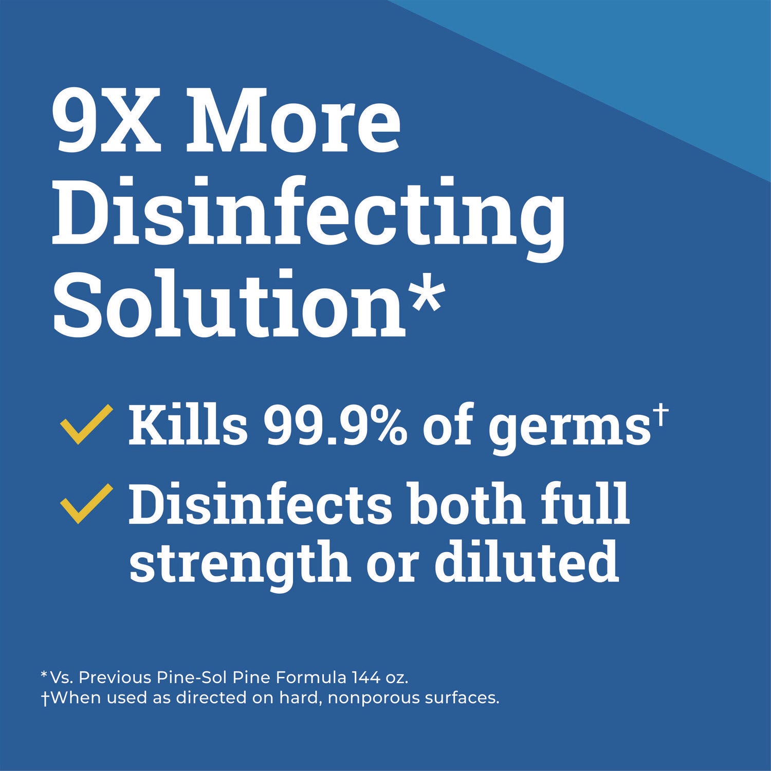 Pine-Sol® CloroxPro Multi-Surface Cleaner Disinfectant Concentrated, Original Pine Scent, 80 oz Bottle, 3/Carton