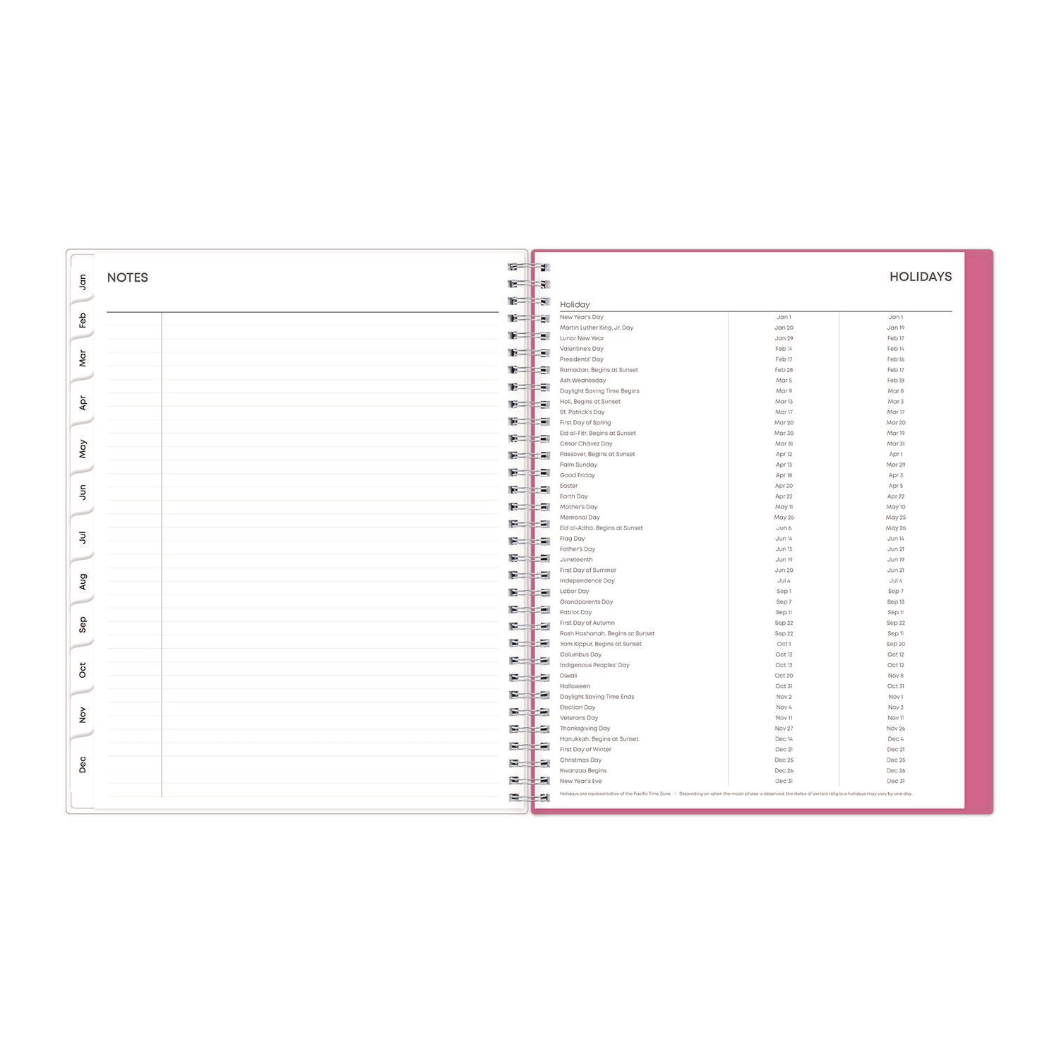 Blue Sky® Breast Cancer Awareness Create-Your-Own Cover Weekly/Monthly Planner, Orchids Artwork, 11 x 8.5, 12-Month (Jan to Dec): 2025