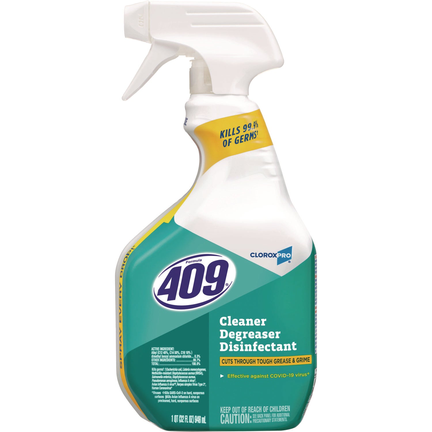 Cleaner Degreaser Disinfectant, 32 oz Spray