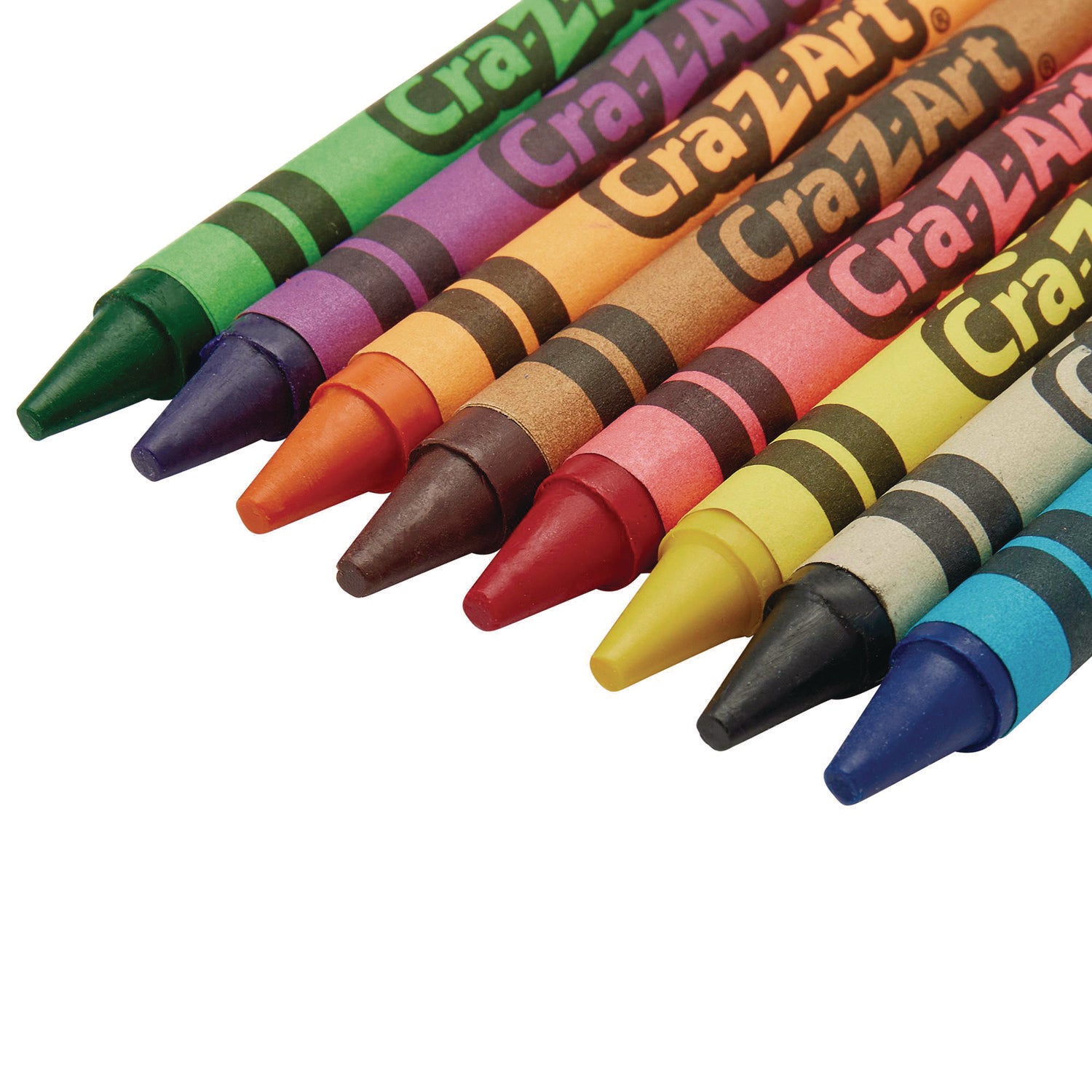 Cra-Z-Art® Crayons, 8 Assorted Colors, 8/pack