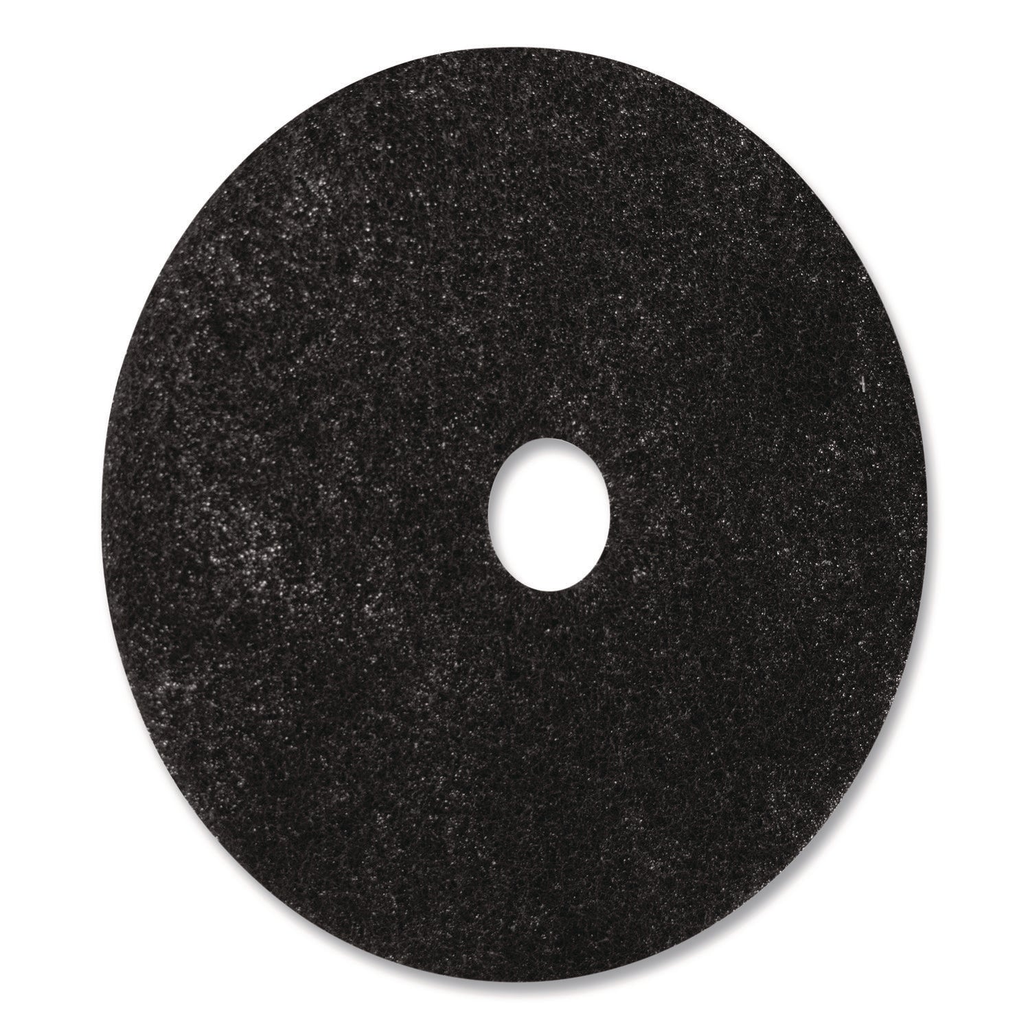 Americo® Stripping Pads, 15" Diameter, Black, 5/Carton
