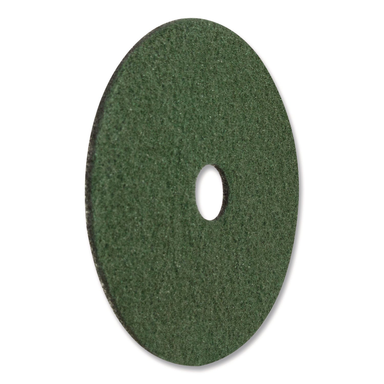 Americo® Black Diamond 3000 Grit Diamond Pad, 17" Diameter, Black/Green, 2/Carton