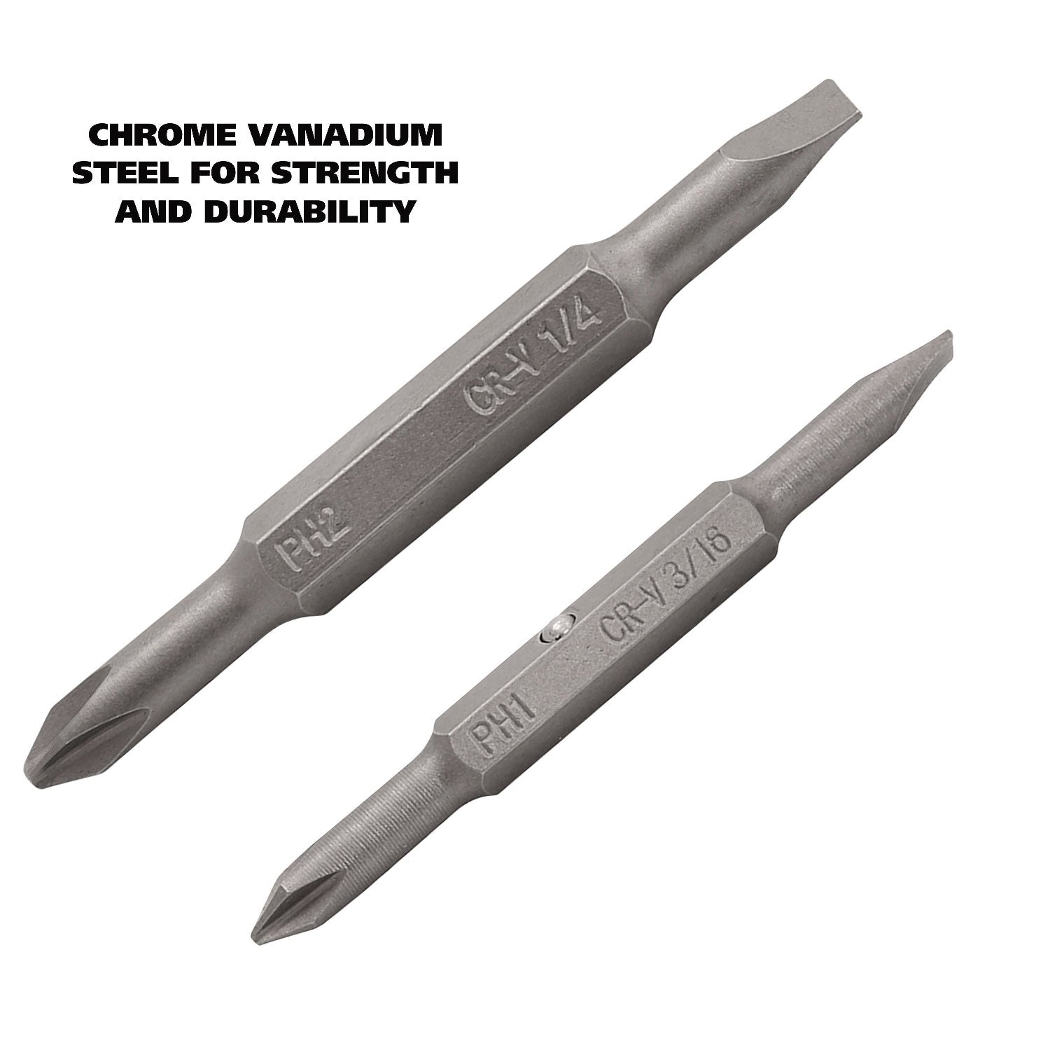 Great Neck® 4 In-1 Screwdriver W/interchangeable Phillips/standard Bits, Assorted Colors