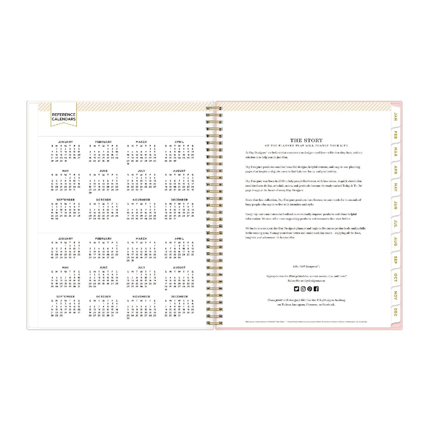 Blue Sky® Day Designer Coming Up Roses Create-Your-Own Cover Weekly/Monthly Planner, Roses Artwork, 11 x 8.5, 12-Month (Jan-Dec): 2025