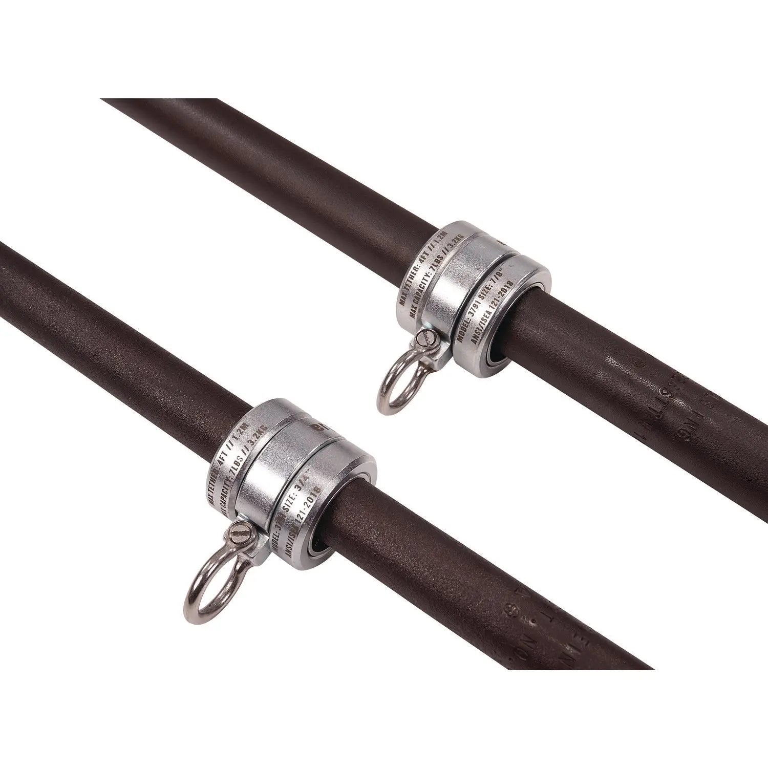 Squids 3791 Sleever/Connecting Bar Lock Collar with Tool Attachment Point, 7 lb Max Working Capacity, 0.87" Long, Silver ergodyne® Flipcost