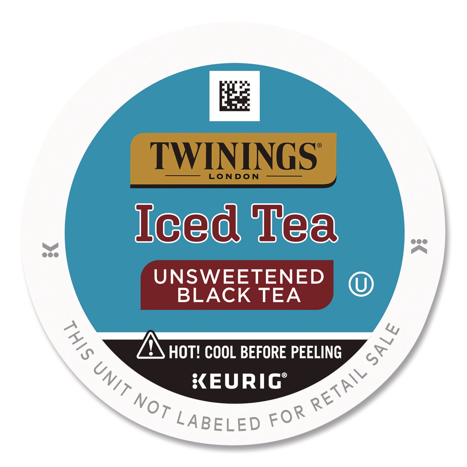 TWININGS® Iced Tea K-Cups, Unsweetened Black, 24/Box