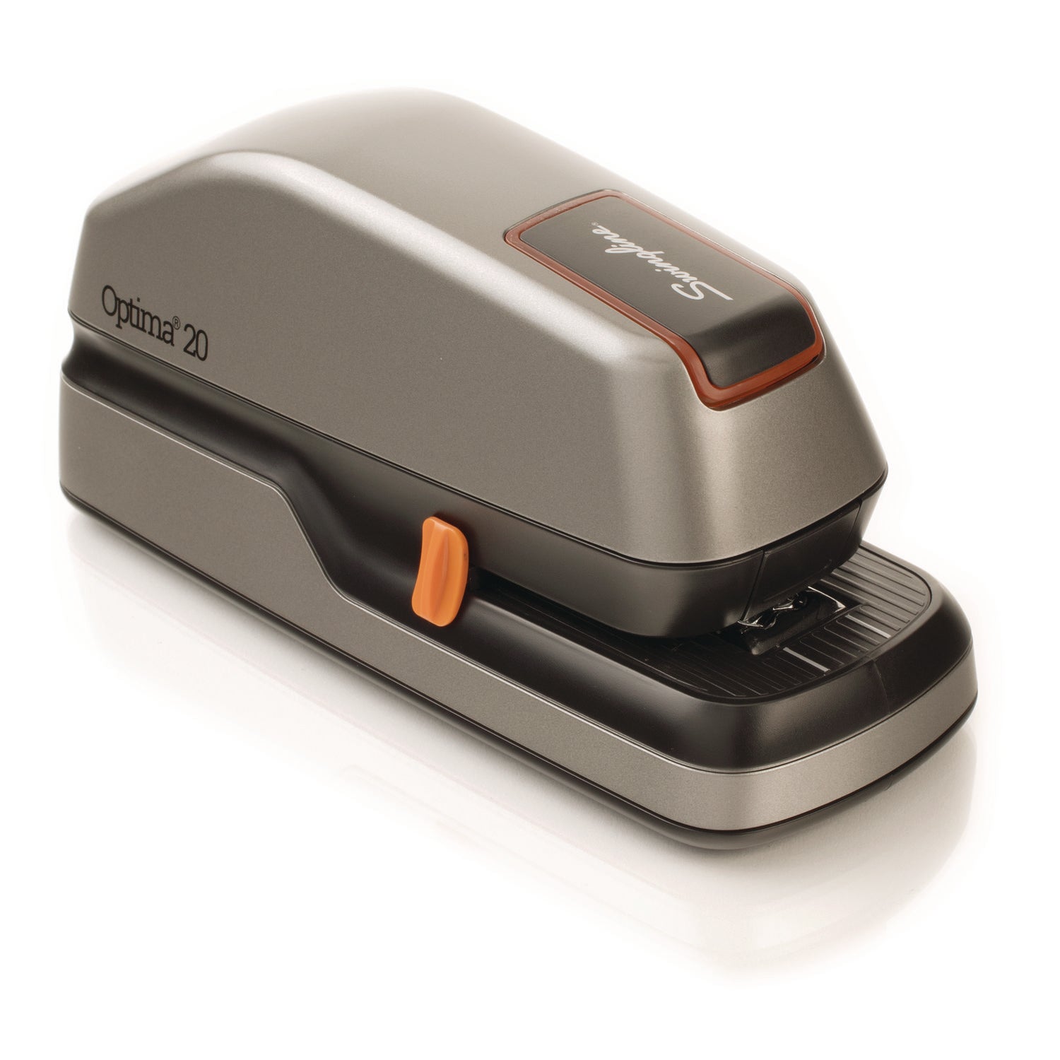 Swingline® Optima 20 Electric Stapler, 20-Sheet Capacity, Silver