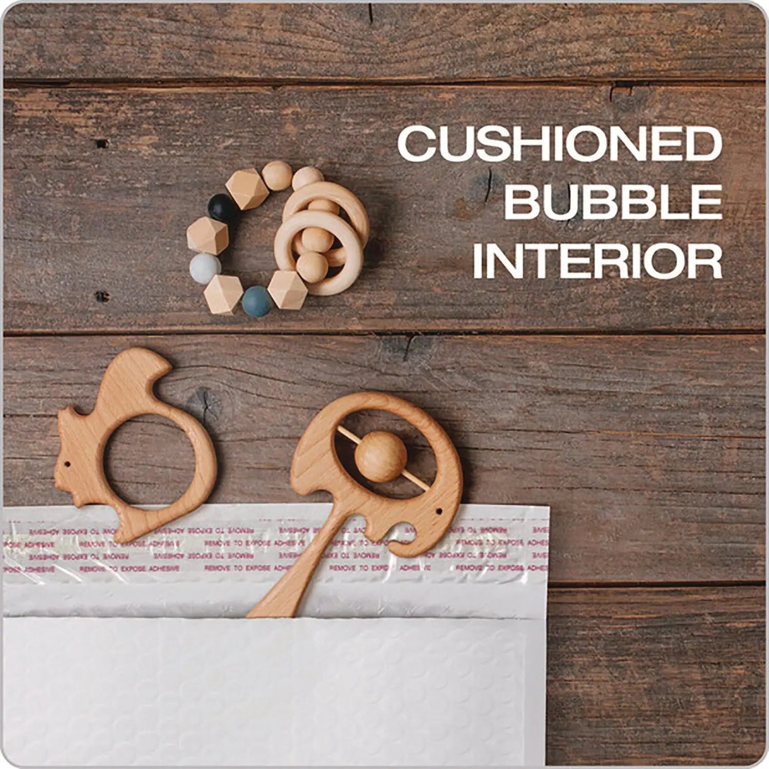 Poly Bubble Mailers, #5, Barrier Bubble Cushion, Redi-Seal Adhesive Closure, 10.5 x 15, White, 25/Pack Quality Park™ Flipcost