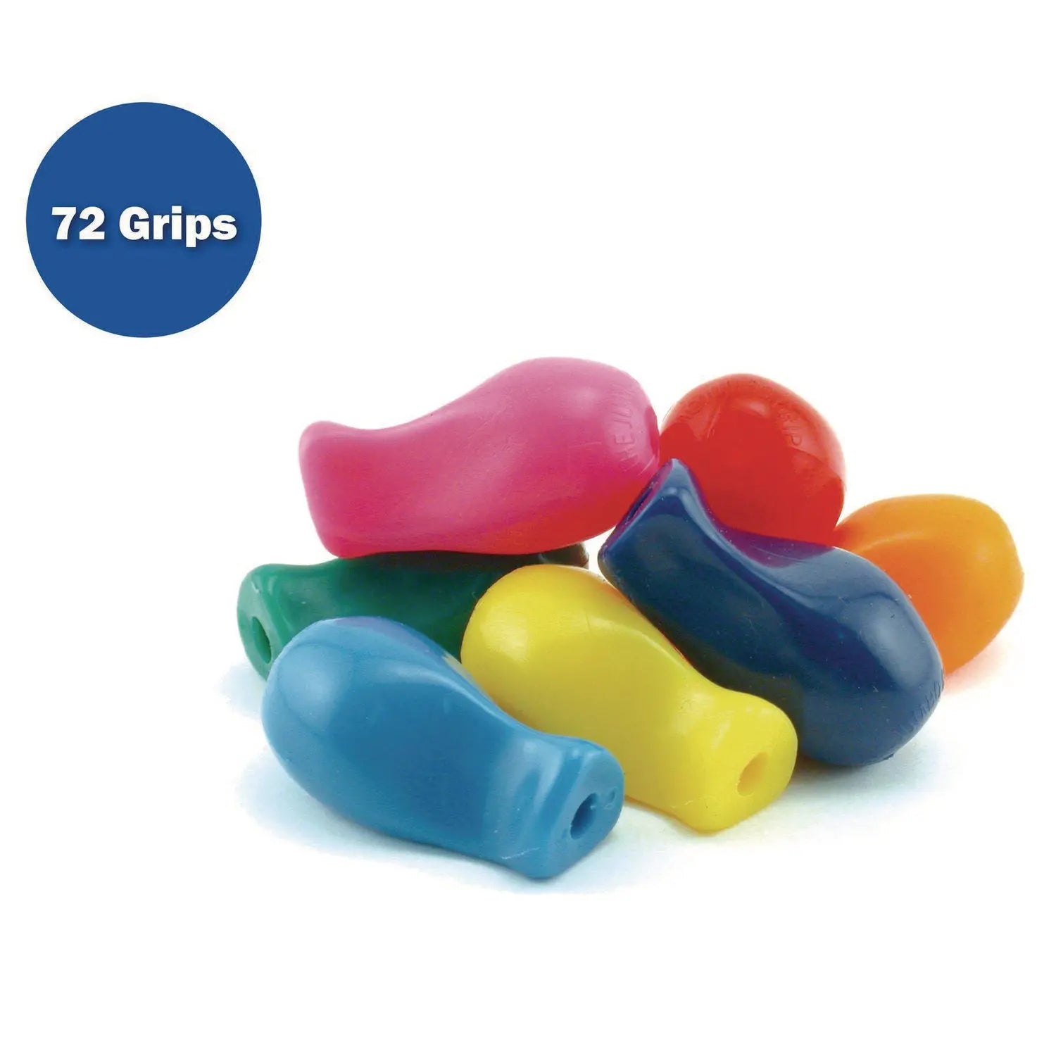 Jumbo Pencil Grip, 1" Long, Assorted Colors, 72/Carton TPG Creations™ Flipcost