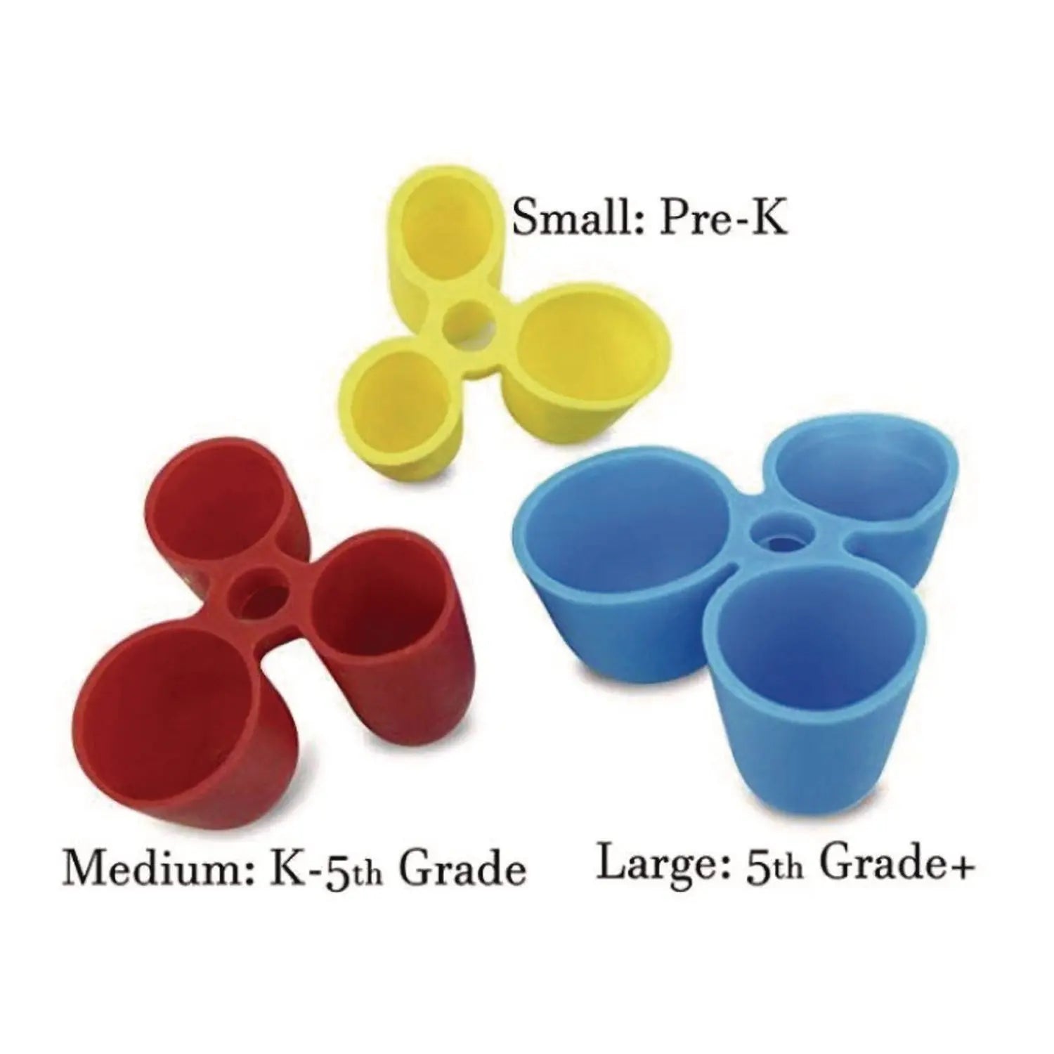 Writing C.L.A.W. Pencil Grip, Large, 1.6" Long, Assorted Colors, 80/Carton TPG Creations™ Flipcost