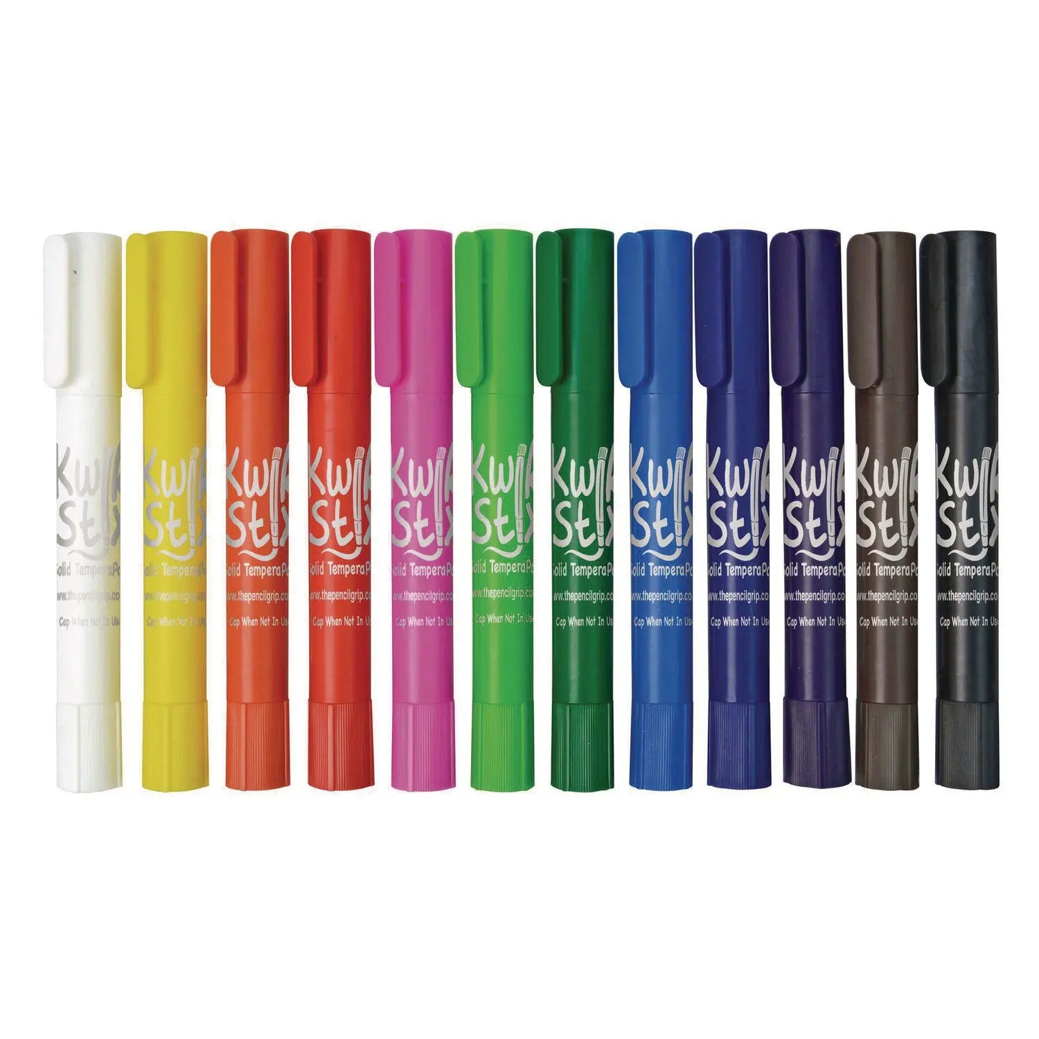 Thin Stix Tempera Paint Set, 12 Assorted Classic Colors, 12/Set, 12 Sets/Carton TPG Creations™ Flipcost