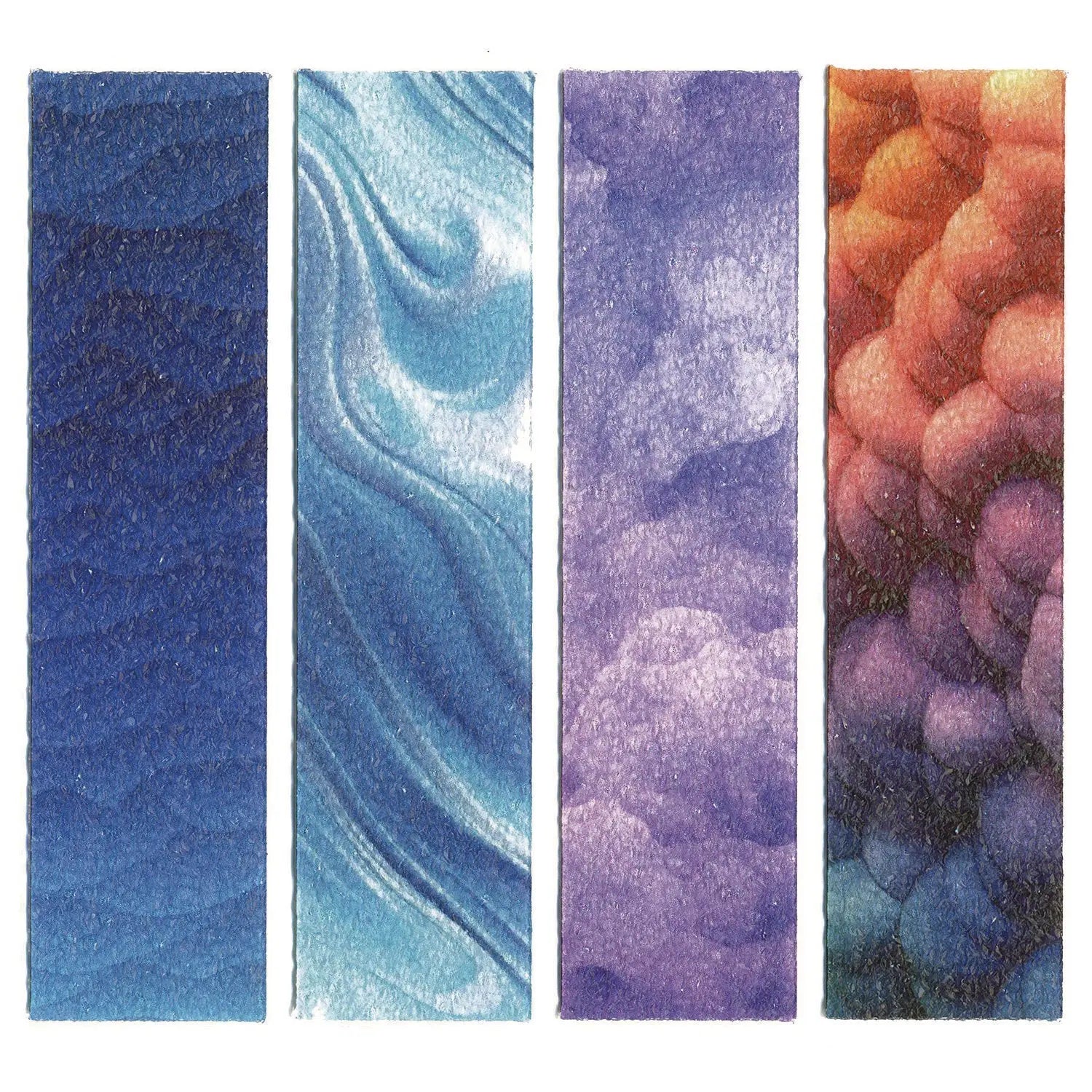 Zen Strips, Sandy Gradient, Assorted Colors, 4/Set, 36 Sets/Carton TPG Creations™ Flipcost