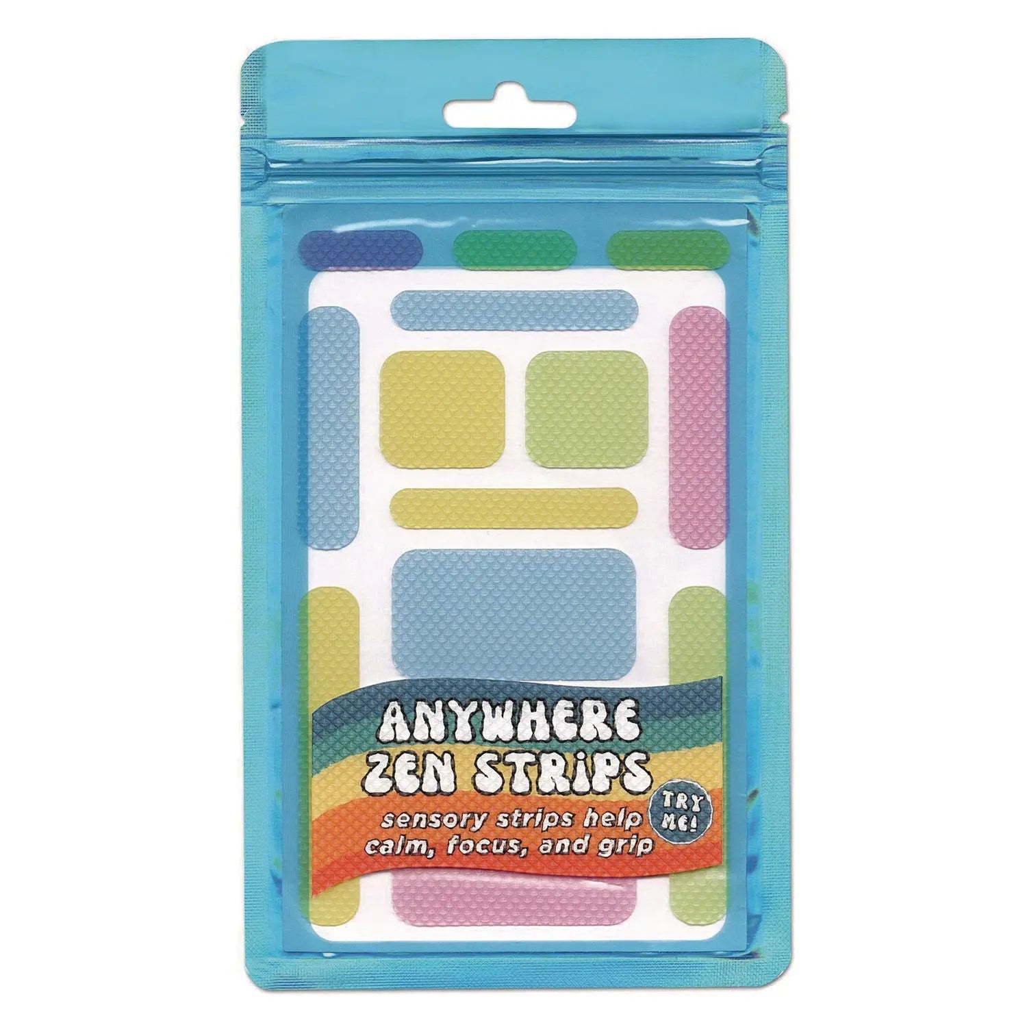 Anywhere  Zen Strips, Bumpy, Assorted Pastel Colors, 13/Set, 24 Sets/Carton TPG Creations™ Flipcost