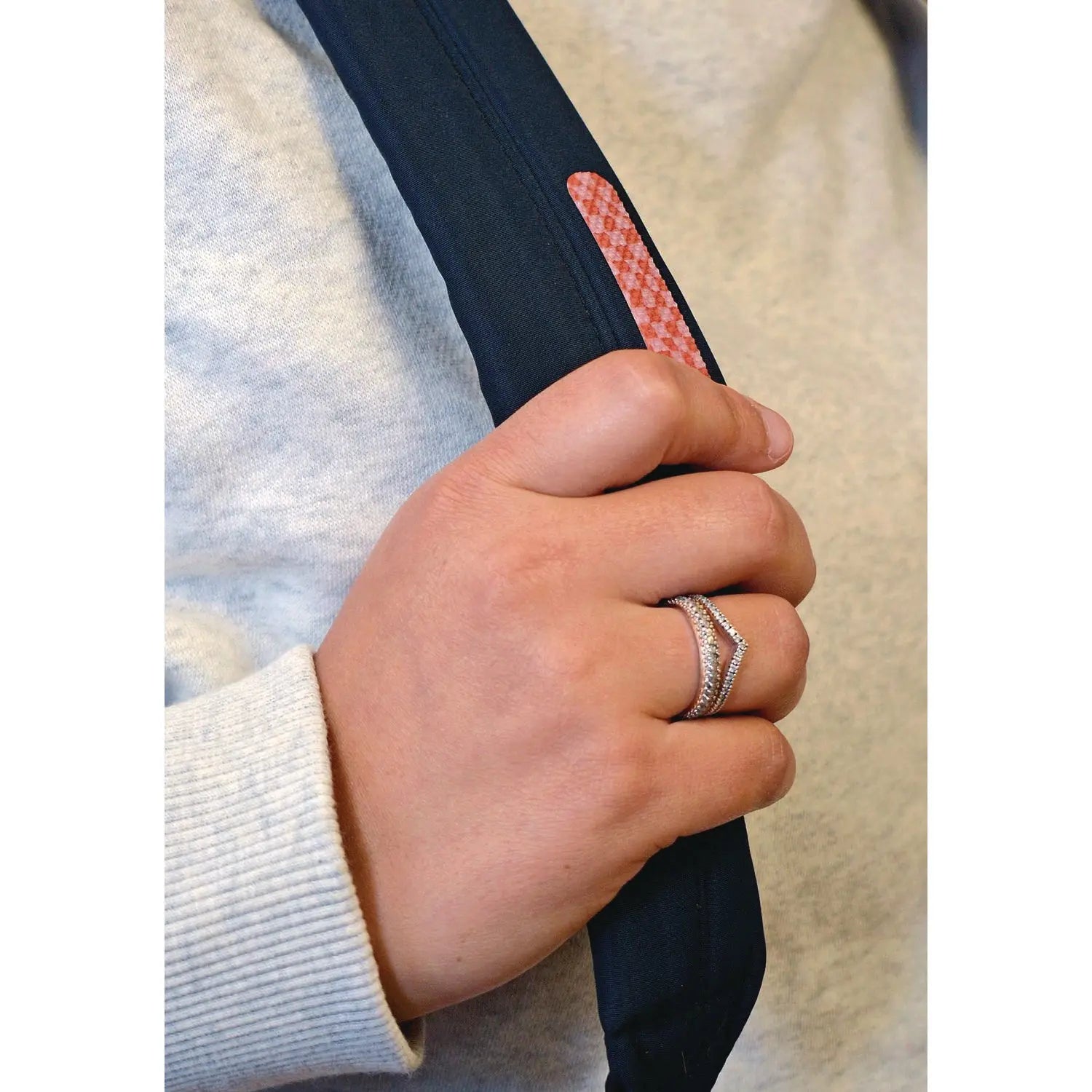 Anywhere Zen Strips, Bumpy Checkered, Pink/Red, 13/Set, 24 Sets/Carton TPG Creations™ Flipcost