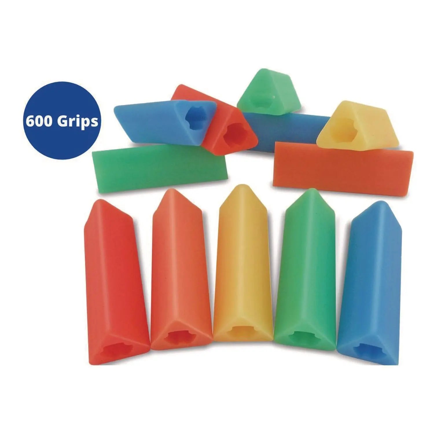 Triangle Grip, 1.75" Long, Assorted Colors, 600/Carton TPG Creations™ Flipcost