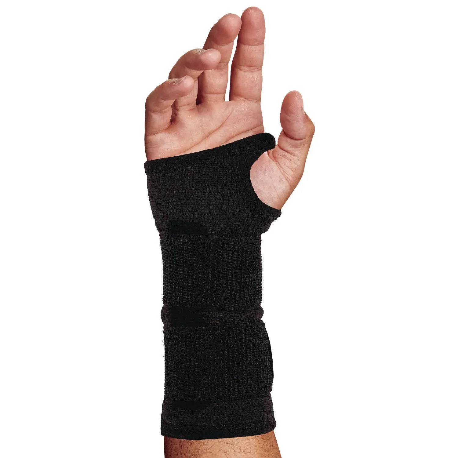 ProFlex 685 Wrist Support Sleeve - Double Strap, Large, Fits Left Hand/Right Hand, Black ergodyne® Flipcost
