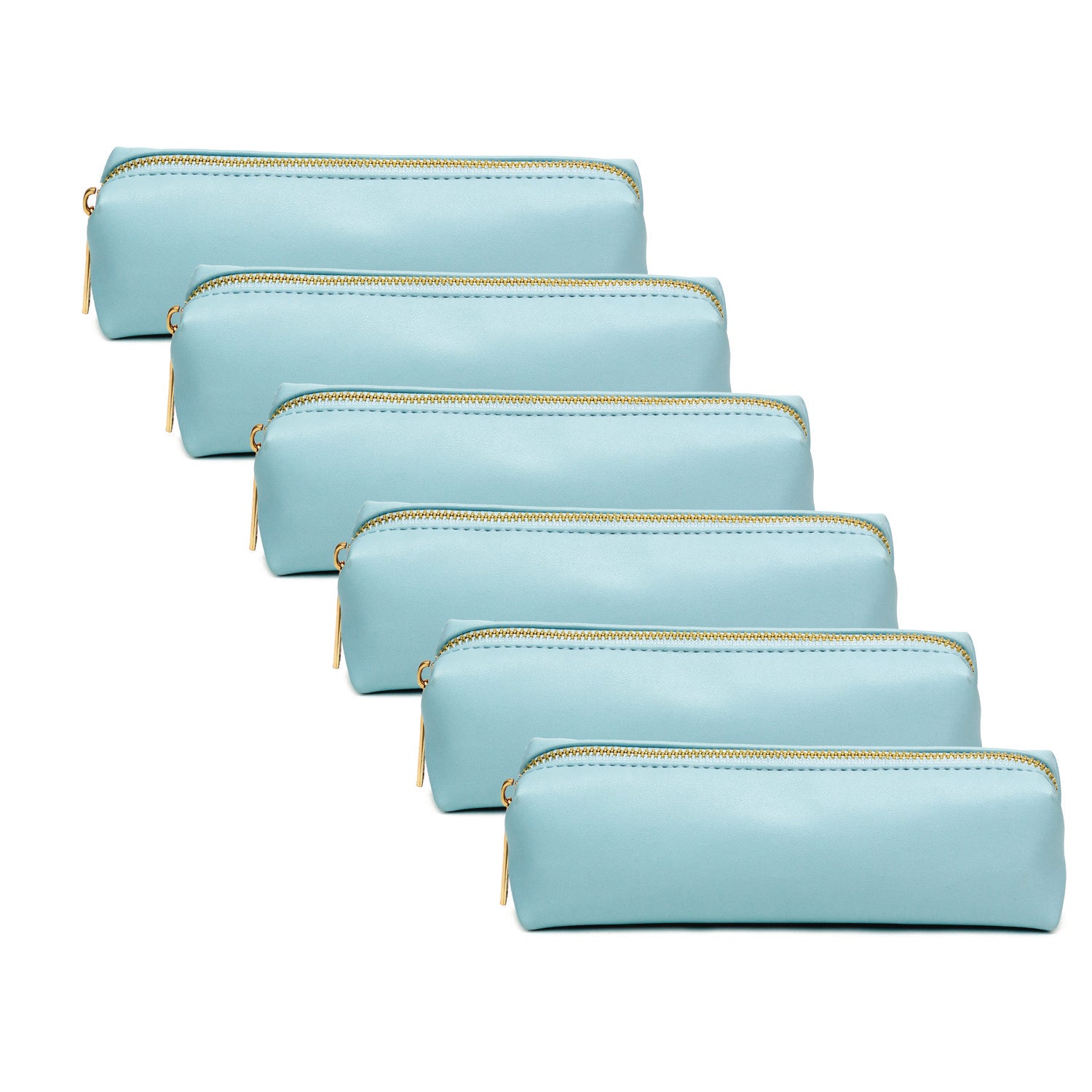 PUKKA PAD® Pencil Case, 7.9" x 2" x 2", Blue