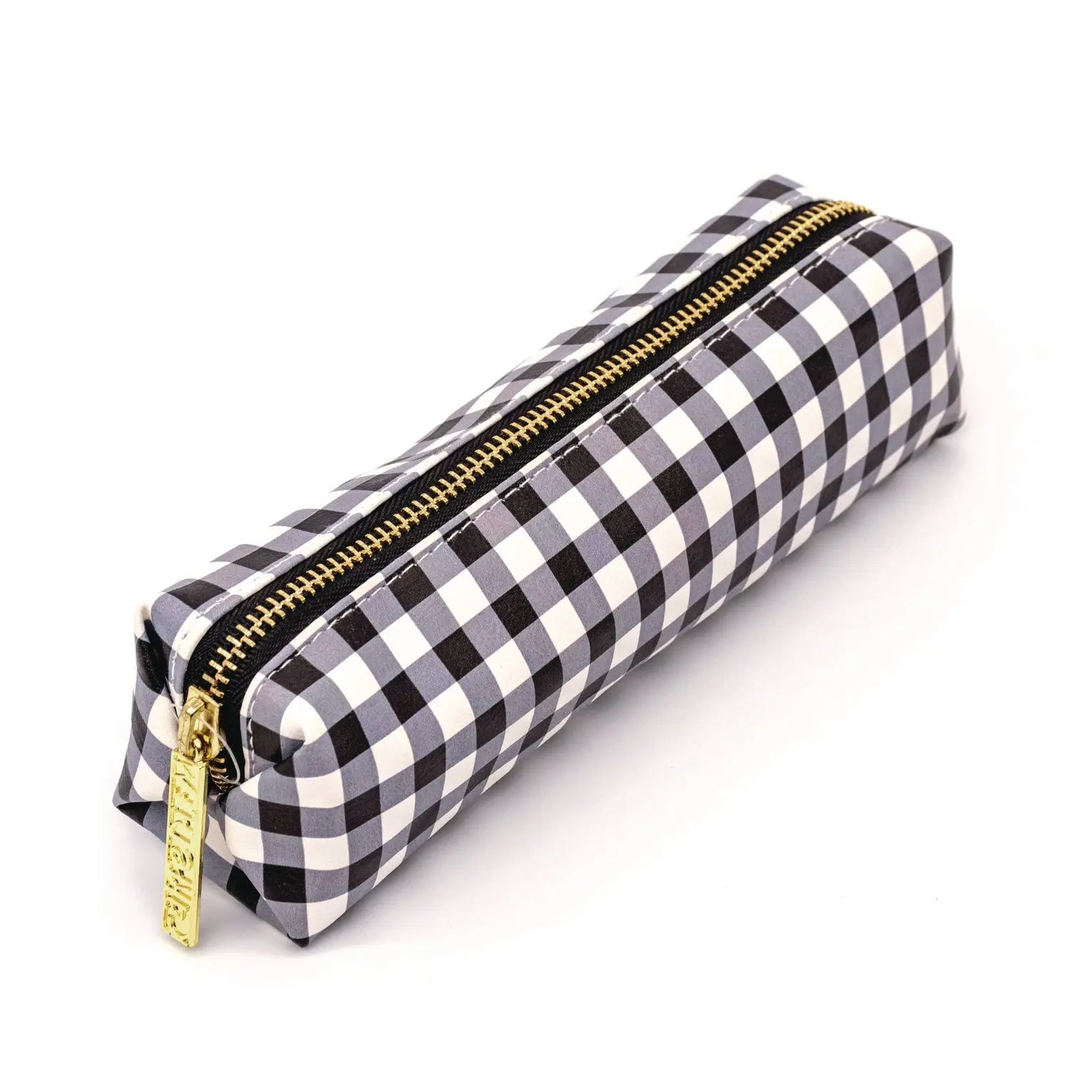 Pencil Case, 7.9 x 2 x 2, Black and White Check, 6/Pack PUKKA PAD® Flipcost