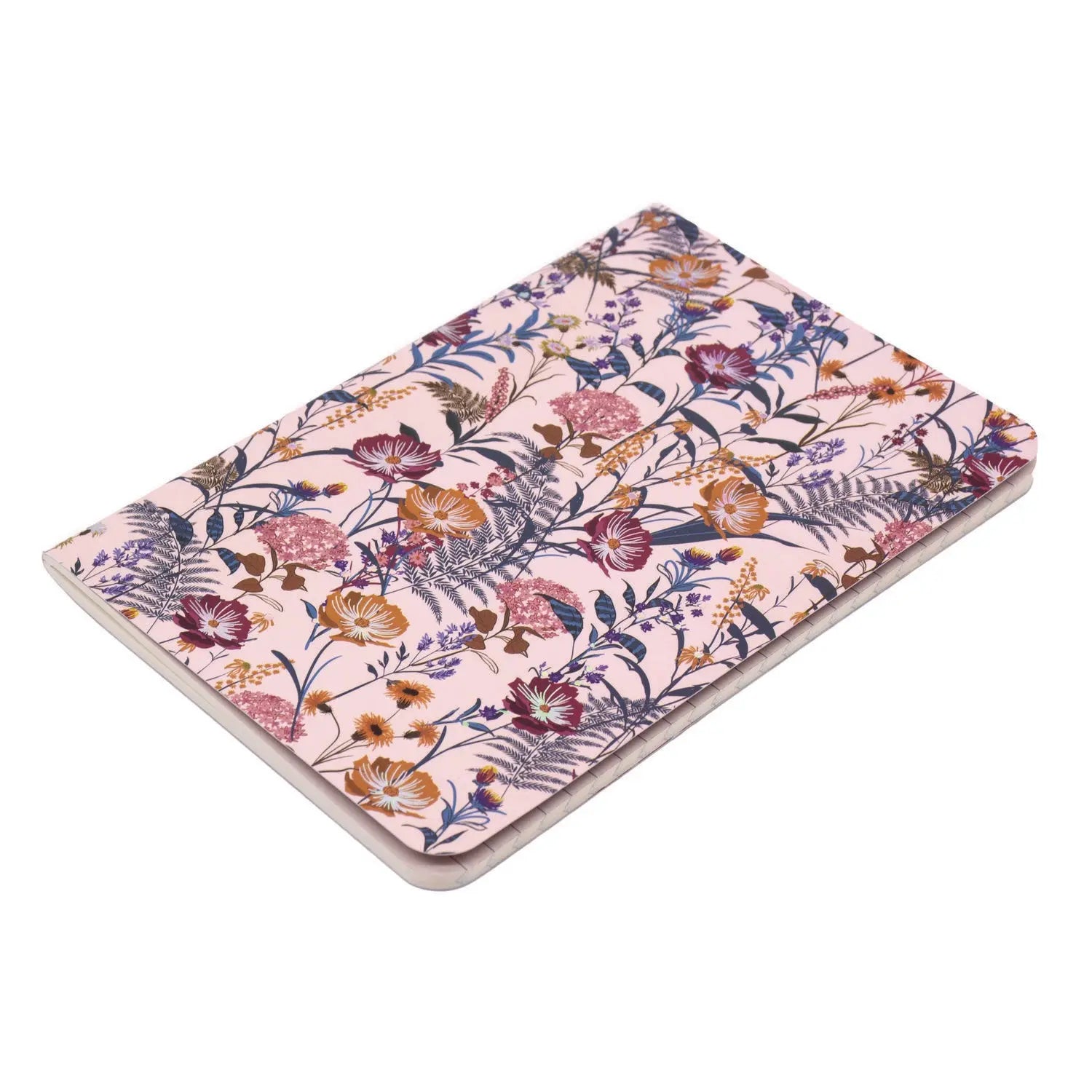 B6 Stitched Exercise Book, Narrow Rule, Assorted Blum Floral Covers, (40) 6.8 x 4.6 Sheets, 3/Pack PUKKA PAD® Flipcost