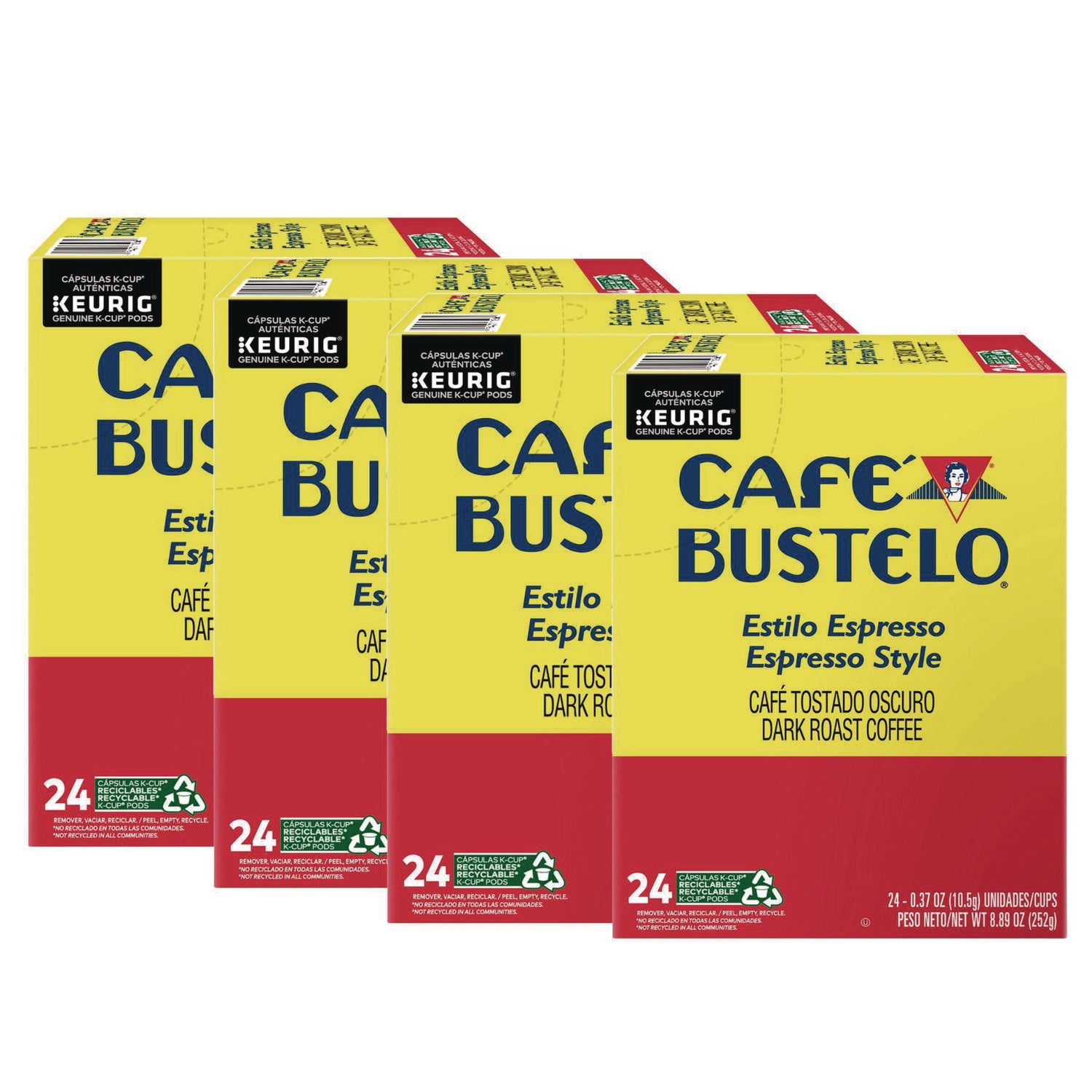 Café Bustelo Espresso Style K-Cups, 96/carton