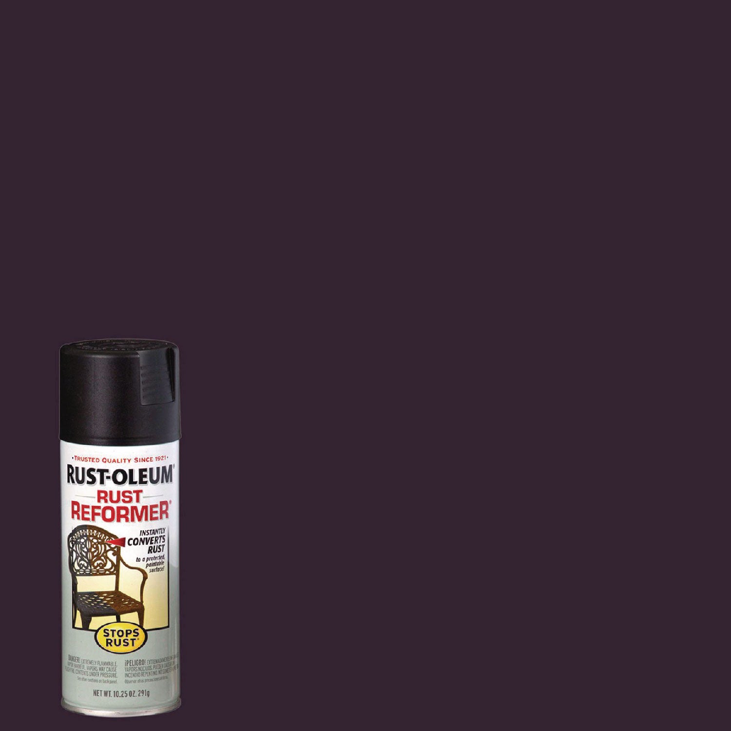 Rust-Oleum® Stops Rust Rust Reformer Spray, Black, 10.25 oz Aerosol Can