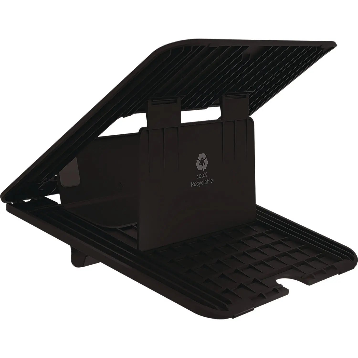 Breyta Laptop Stand, 9.25" x 10.55" x 0.55" to 8", Black, Supports Up to 8.8 lbs Fellowes® Flipcost