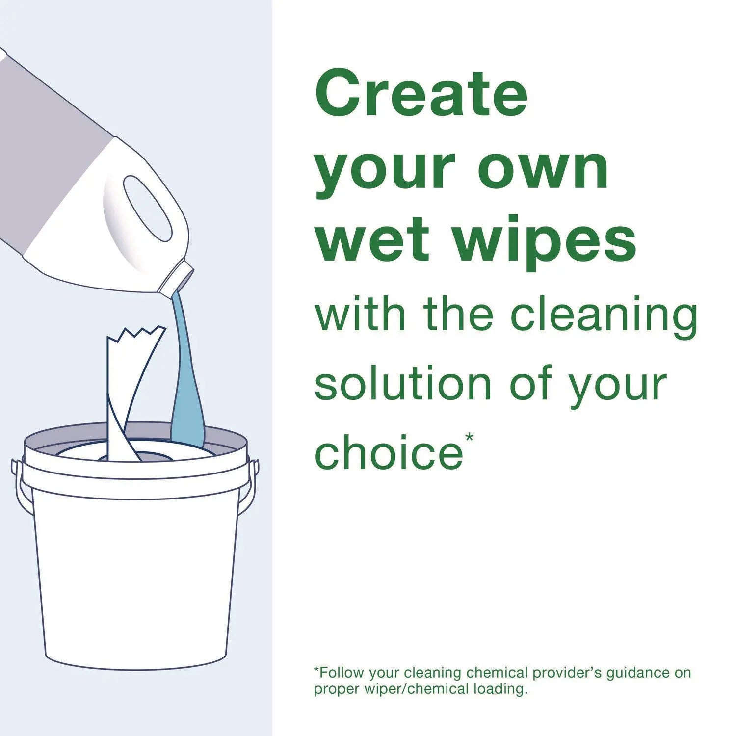 Chem-Ready Wiping Rolls, 1-Ply, 12 x 12, White, 90 Sheets, 6 Rolls/Carton Tork® Flipcost