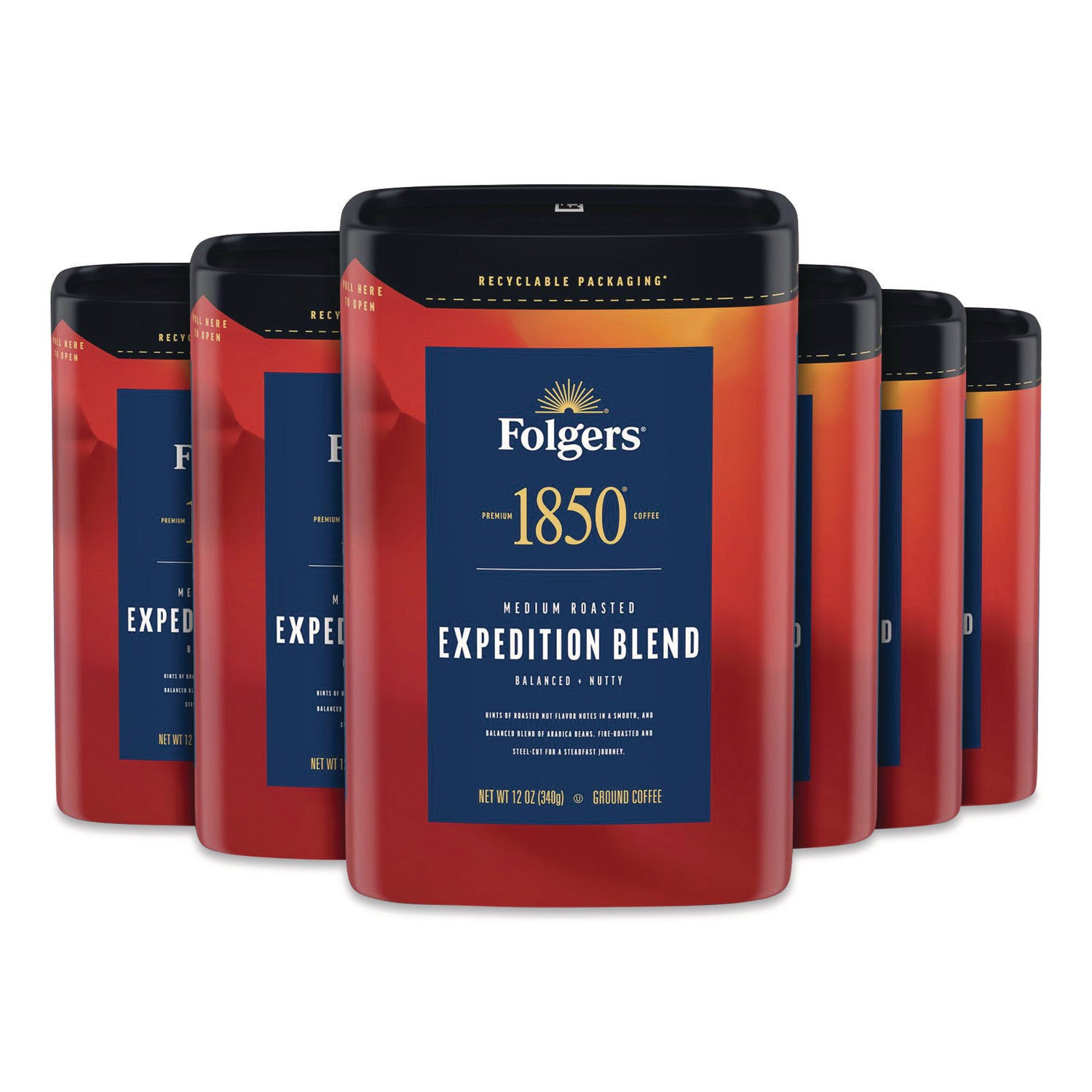 1850 Coffee, Expedition Blend, 6/Carton