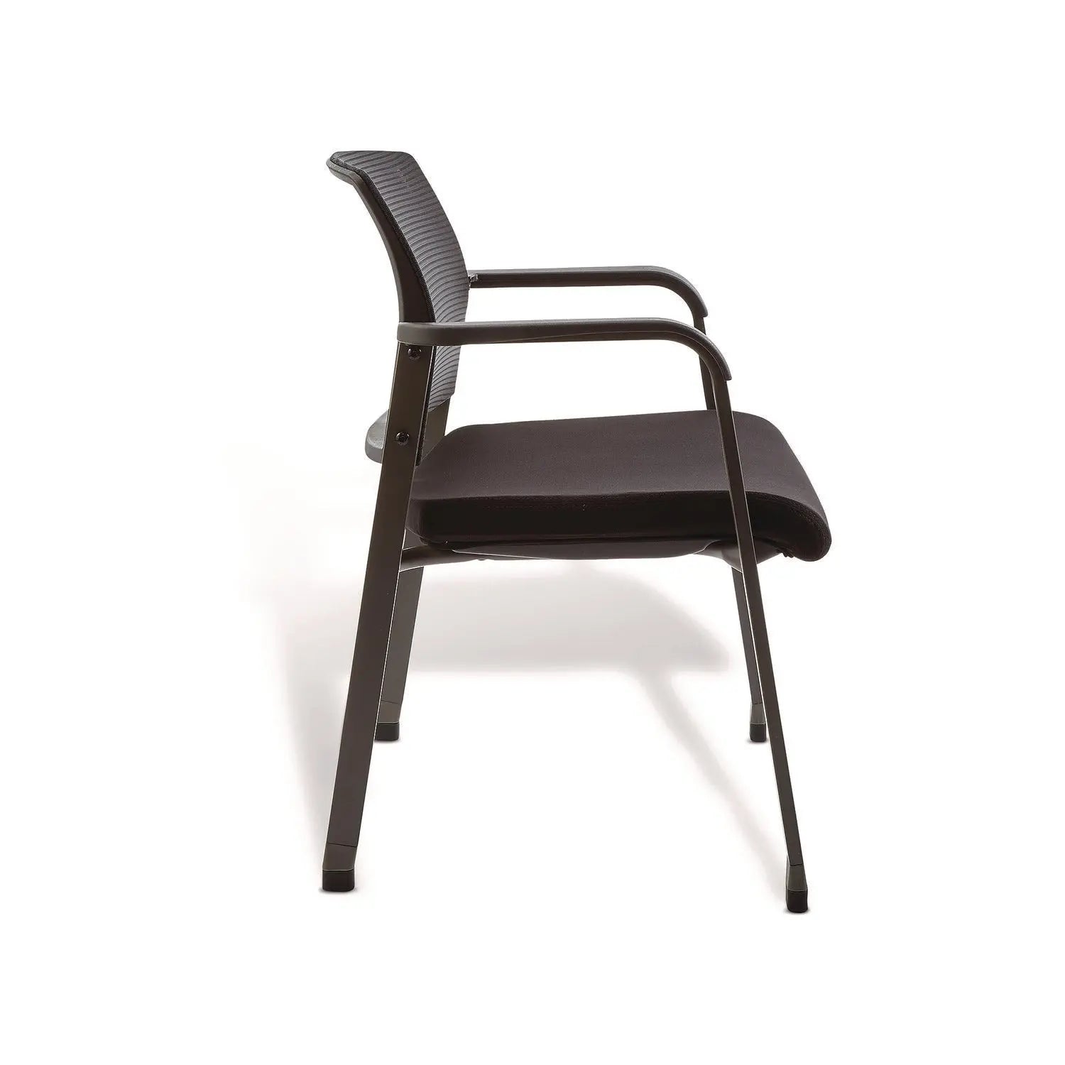 Elgar Fabric Guest Chair, 24.41 x 22.64 x 31.73, Black Seat, Black Back, Black Base Alera® Flipcost