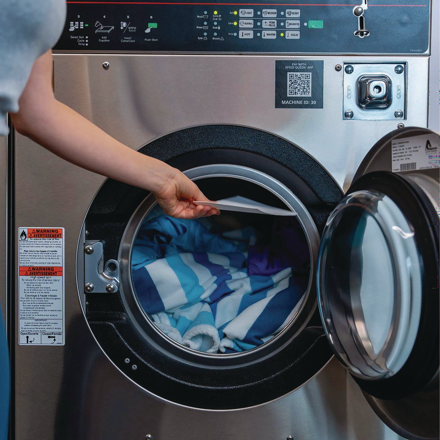 ECOS® Liquidless Laundry Detergent Sheets, Free and Clear, 50 Sheets/Pack, 10 Packs/Carton