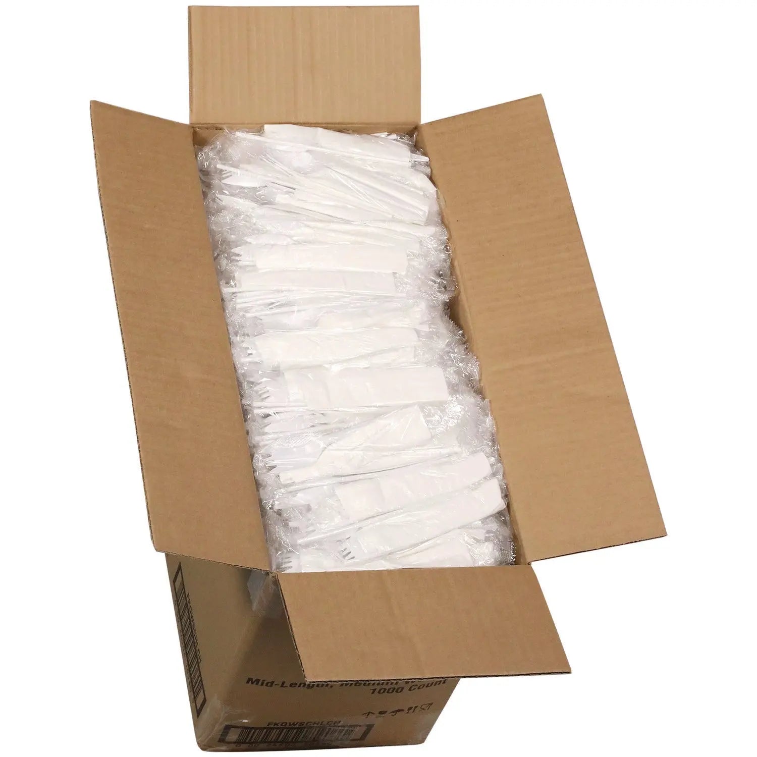 Fieldware Cutlery Kit, 5.5" Spork, 10 x 8 Napkin, Standard Straw, Mediumweight, White, 1,000/Carton Pactiv Evergreen Flipcost