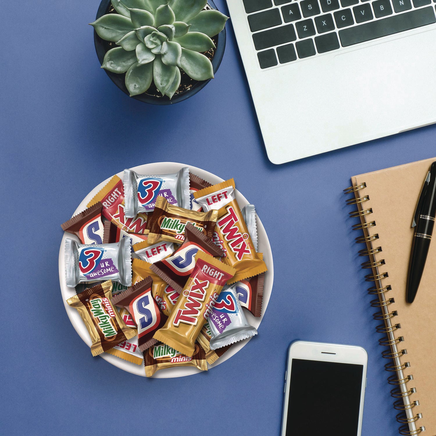 MARS Minis Variety Pack, Chocolate, 49.44 oz Bag, 180 Pieces