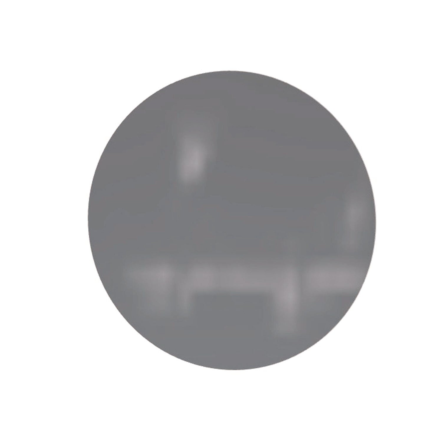 Ghent Coda Low Profile Circular Magnetic Glassboard, 48 x 48, Smoke Surface