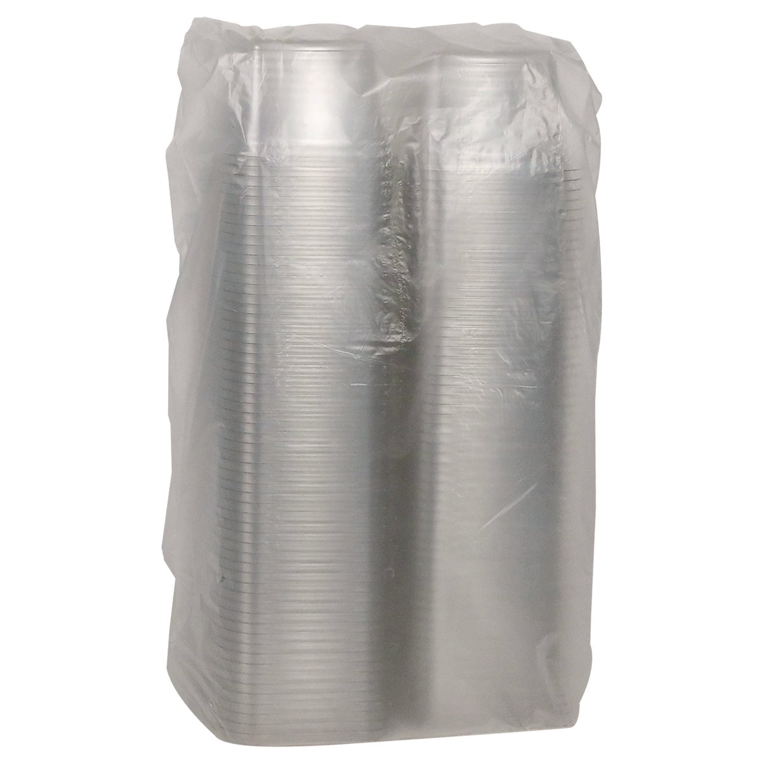 Pactiv Evergreen PET Square Container, 16 oz, 4 x 4 x 3, Clear, Plastic, 480/Carton