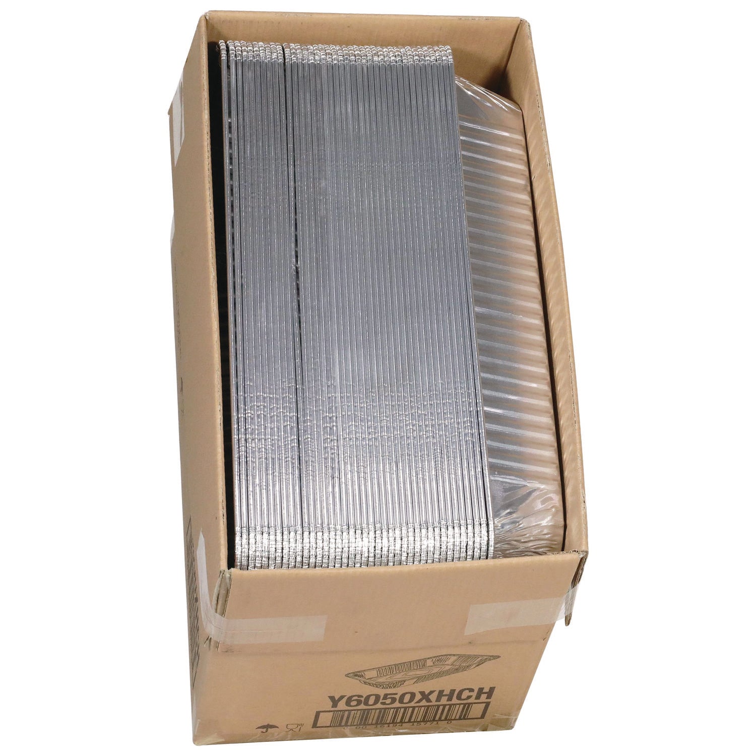 Pactiv Evergreen Aluminum Steam Table Pan, Heavy Duty Deep Full-Size, 3.37" Deep, 19.6 x 11.6, 40/Carton