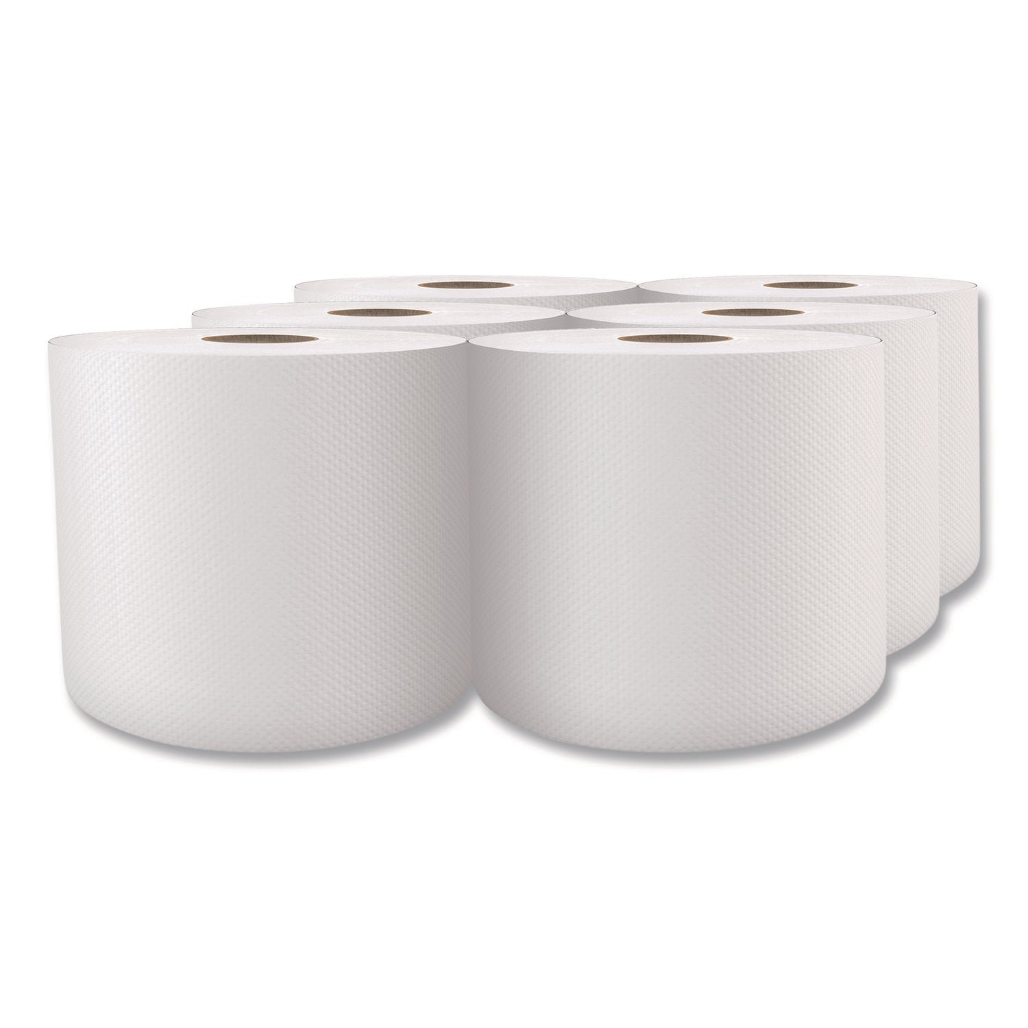 Cascades PRO Select Center-Pull Paper Towels, 2-Ply, 7.3" x 10", White, 600/Roll, 6 Rolls/Carton