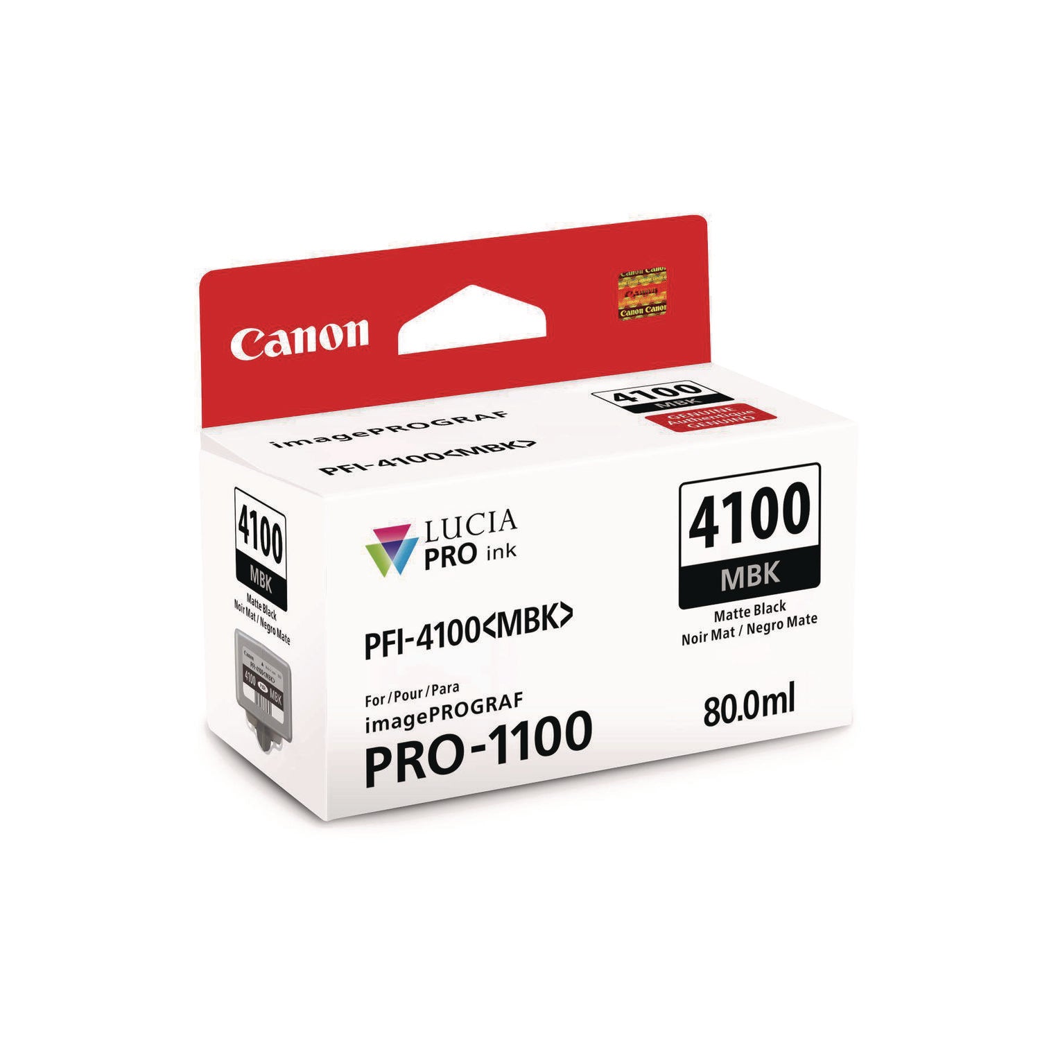Canon® 6776C002AA (PFI-4100) High-Yield Ink, Matte Black