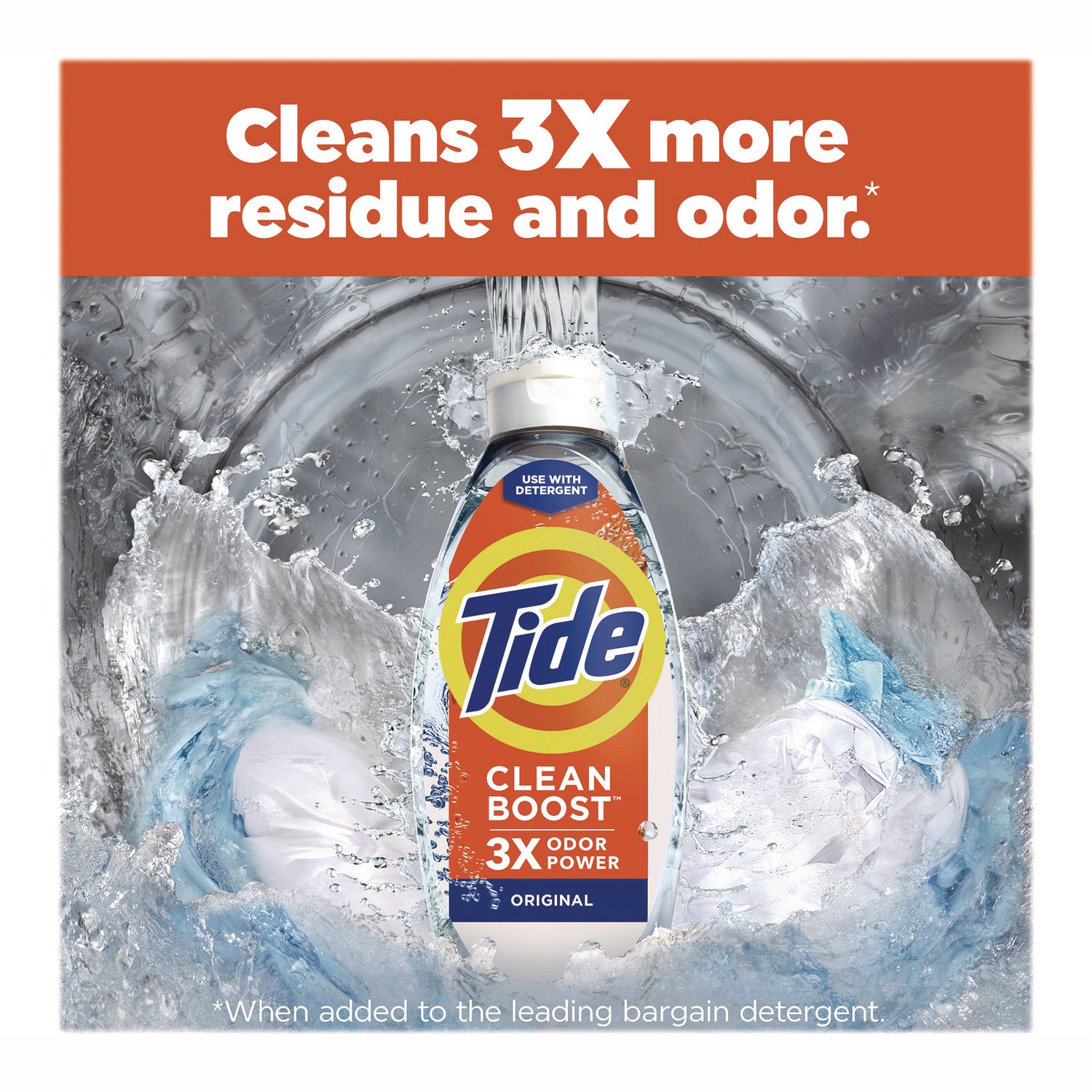 Tide® Clean Boost InWash Scent Booster, Tide Original Scent, 48 oz
