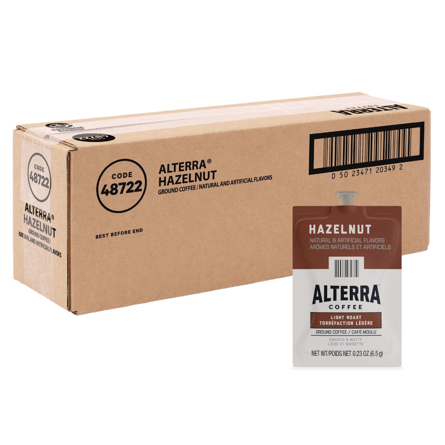 FLAVIA® Alterra Hazelnut Coffee Freshpack, 40/Carton