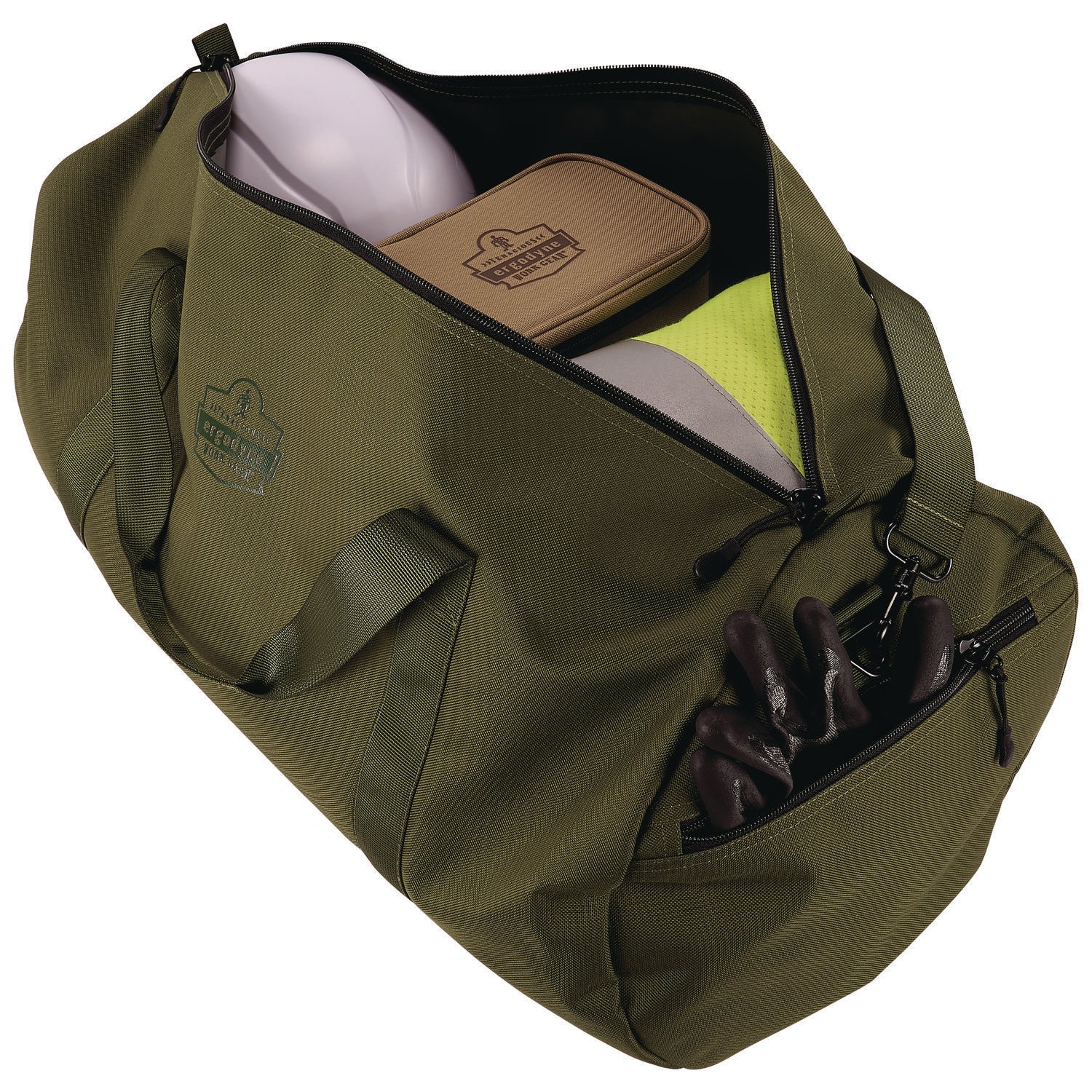 ergodyne® Arsenal 5020P Gear Duffel Bag, 12 x 23 x 12, Olive