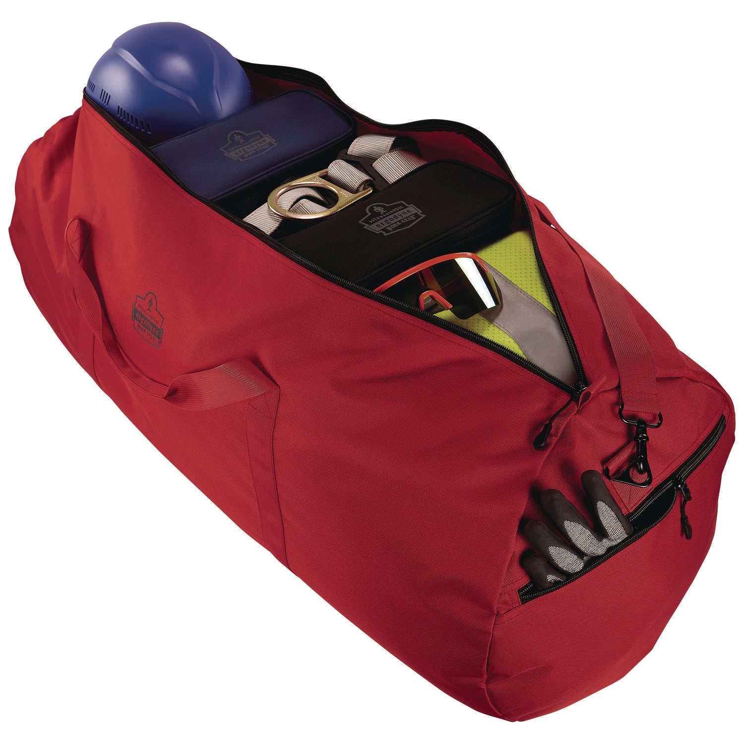 ergodyne® Arsenal 5020P Gear Duffel Bag, 14 x 35 x 14, Red