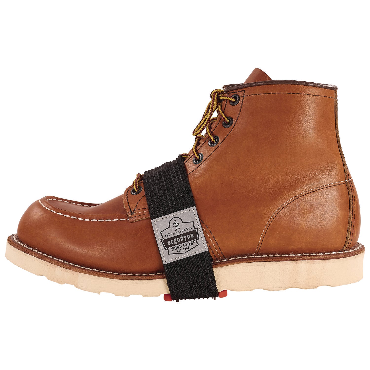 ergodyne® TREX 6316 Mid-Sole Ice Cleats. Flat Sole, One Size Fits Most, Orange